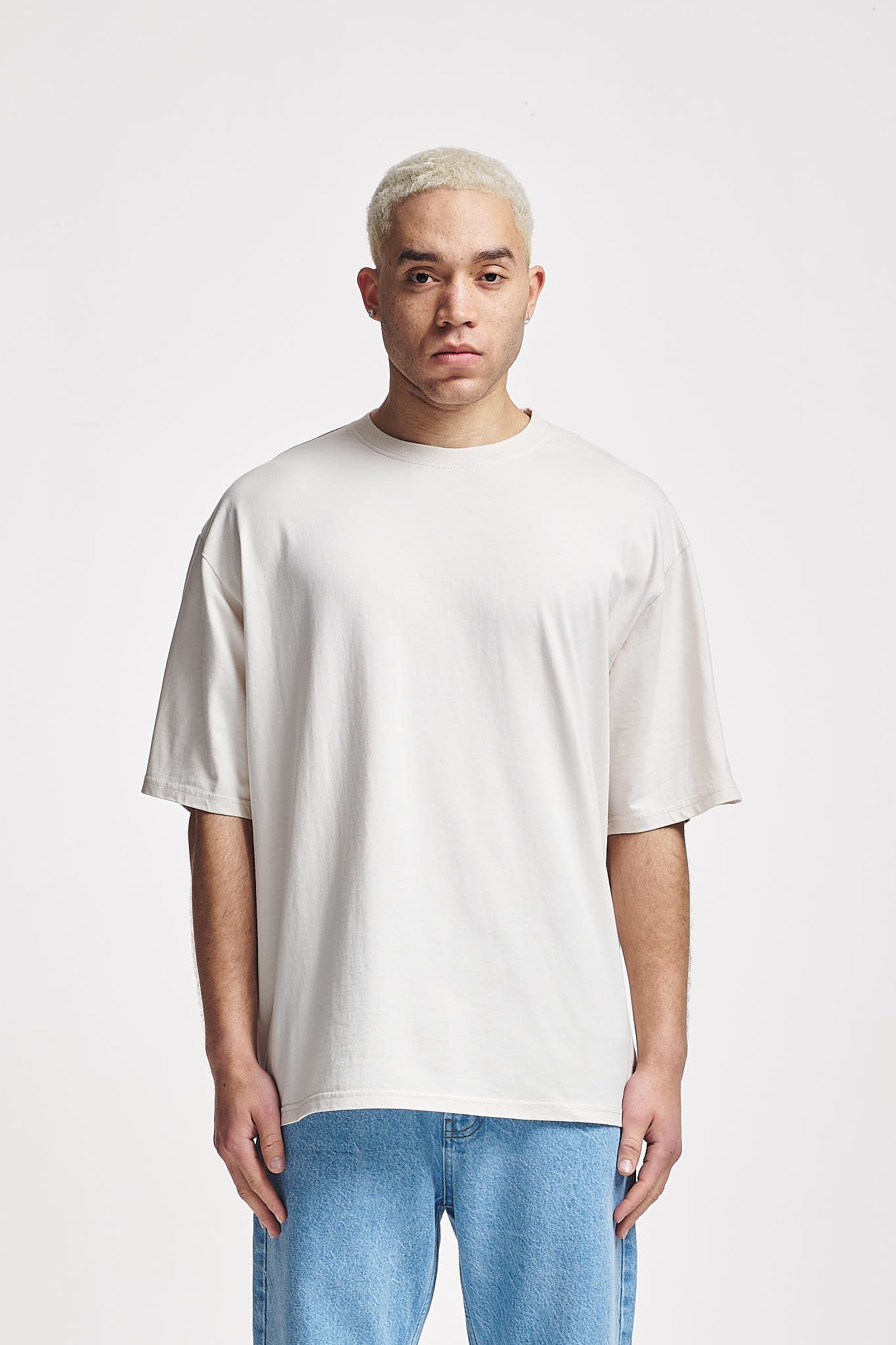 Basic Oversize Tee Off White