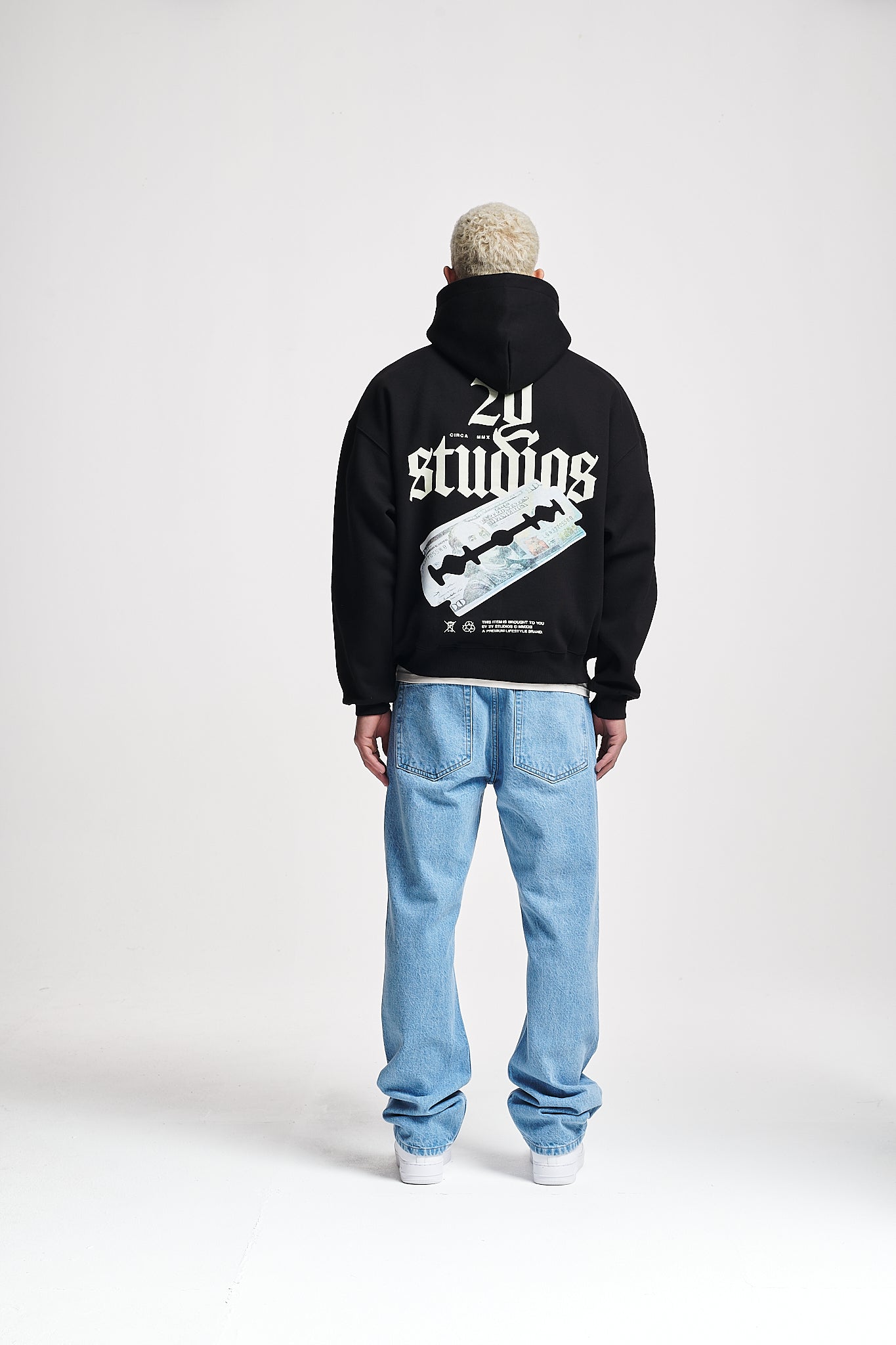 Razor Oversize Hoodie Black