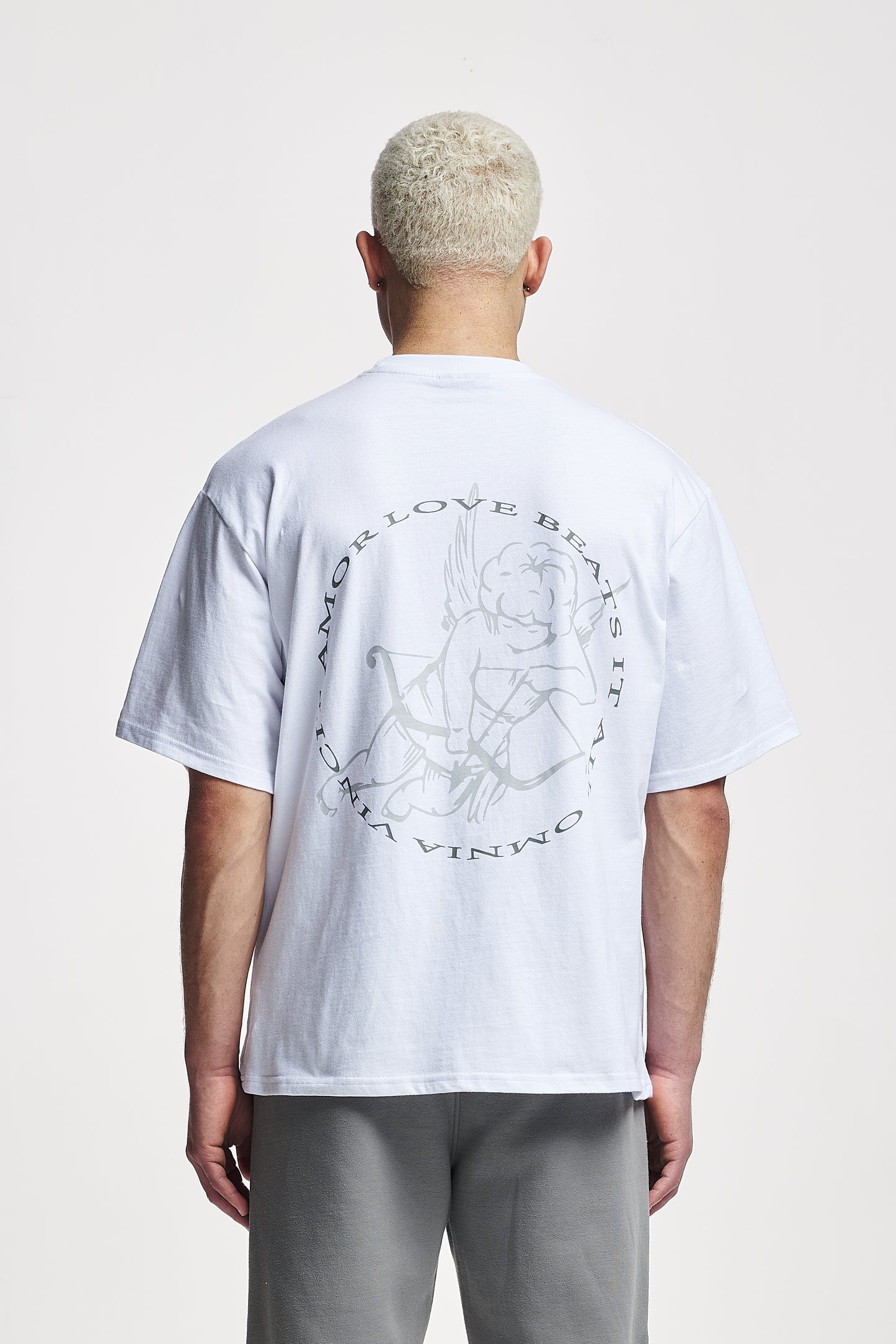 Amor Oversize Tee White