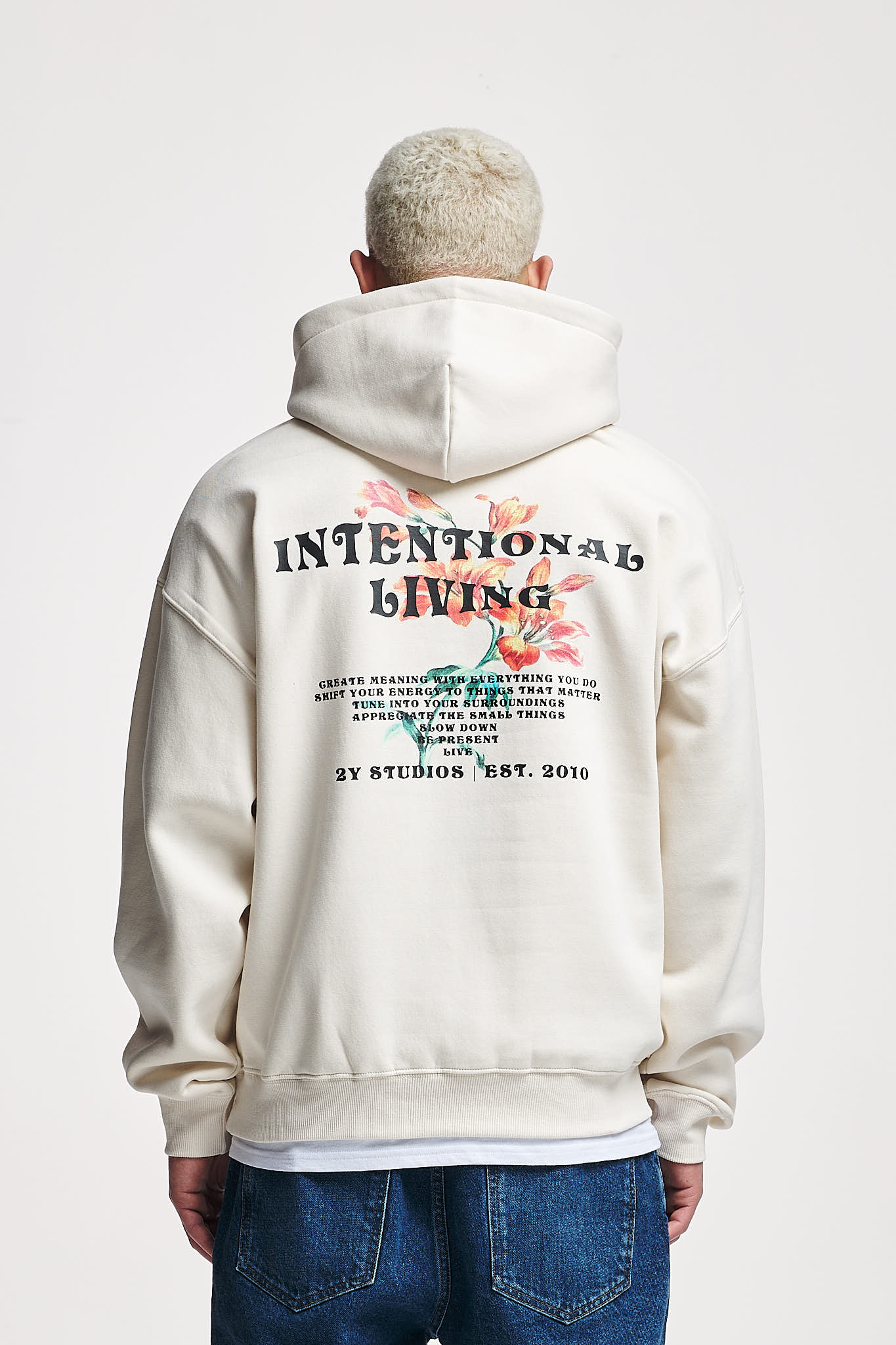 Lilia Oversize Hoodie Off White