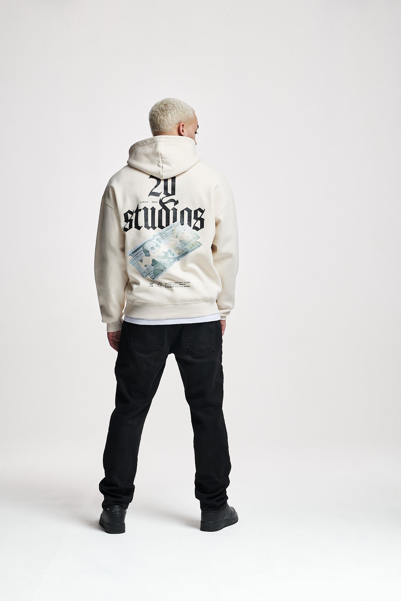 Razor Oversize Hoodie Off White