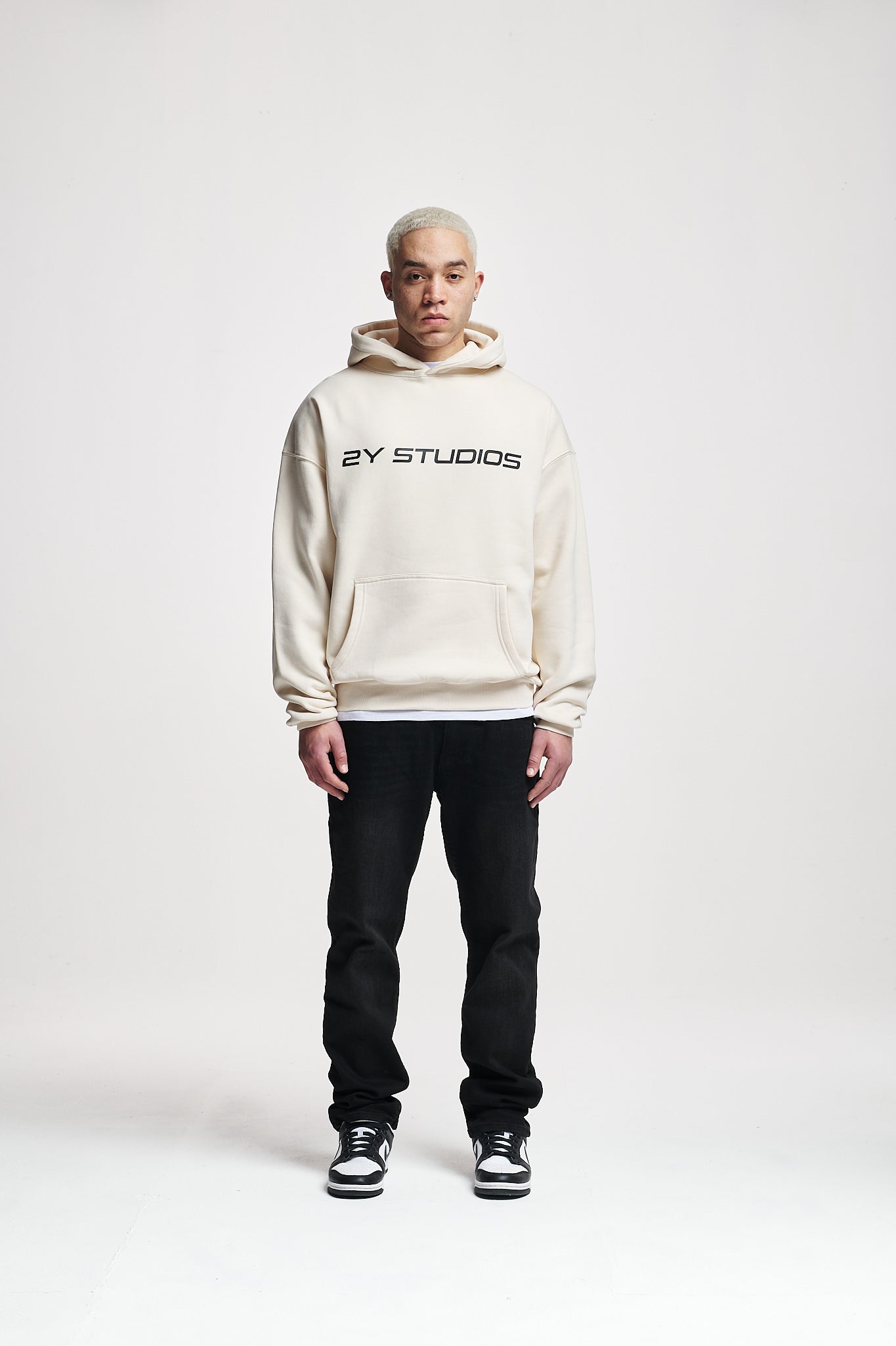 Logo Oversize Hoodie Off White