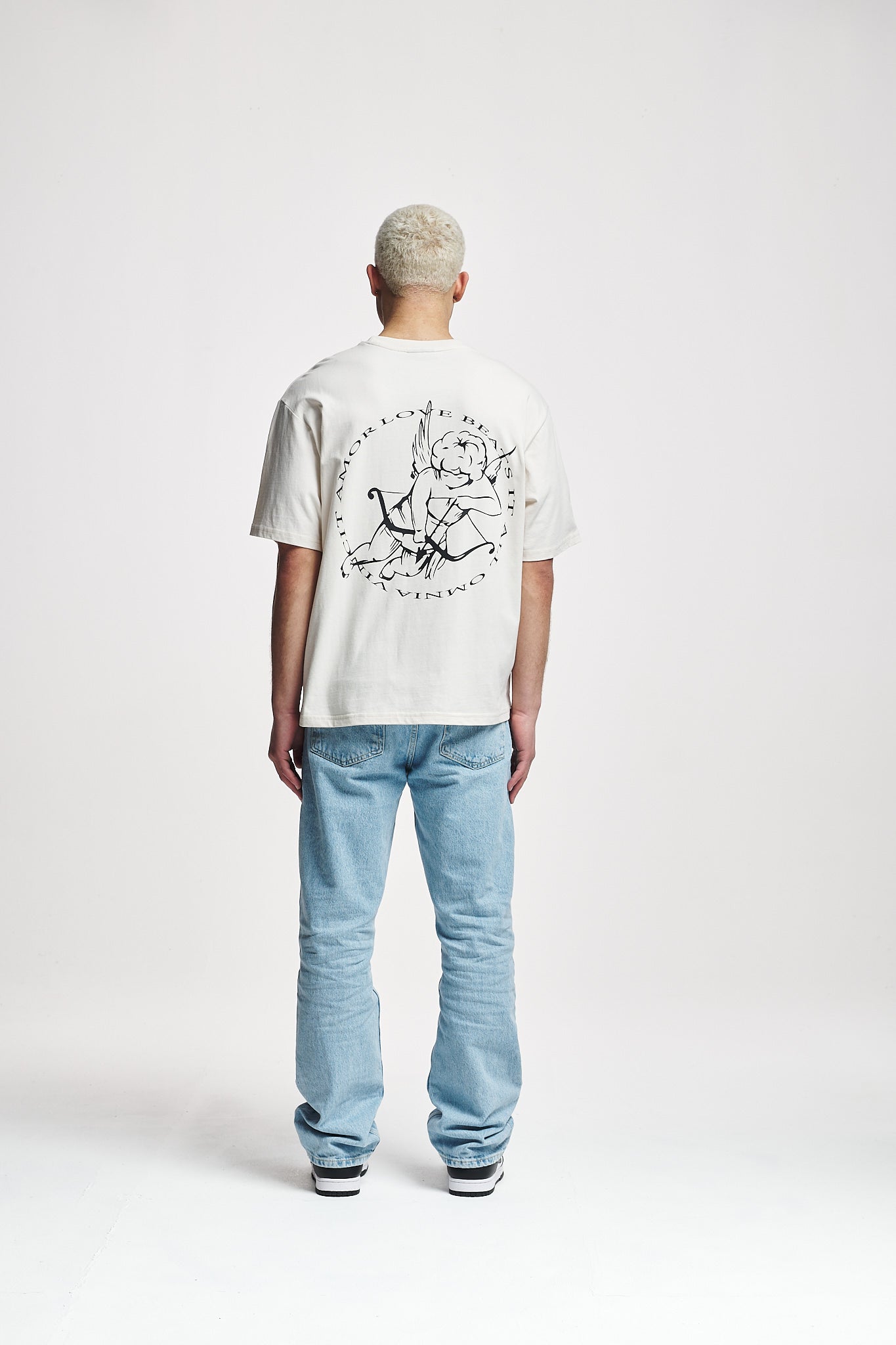 Amor Oversize Tee Off White