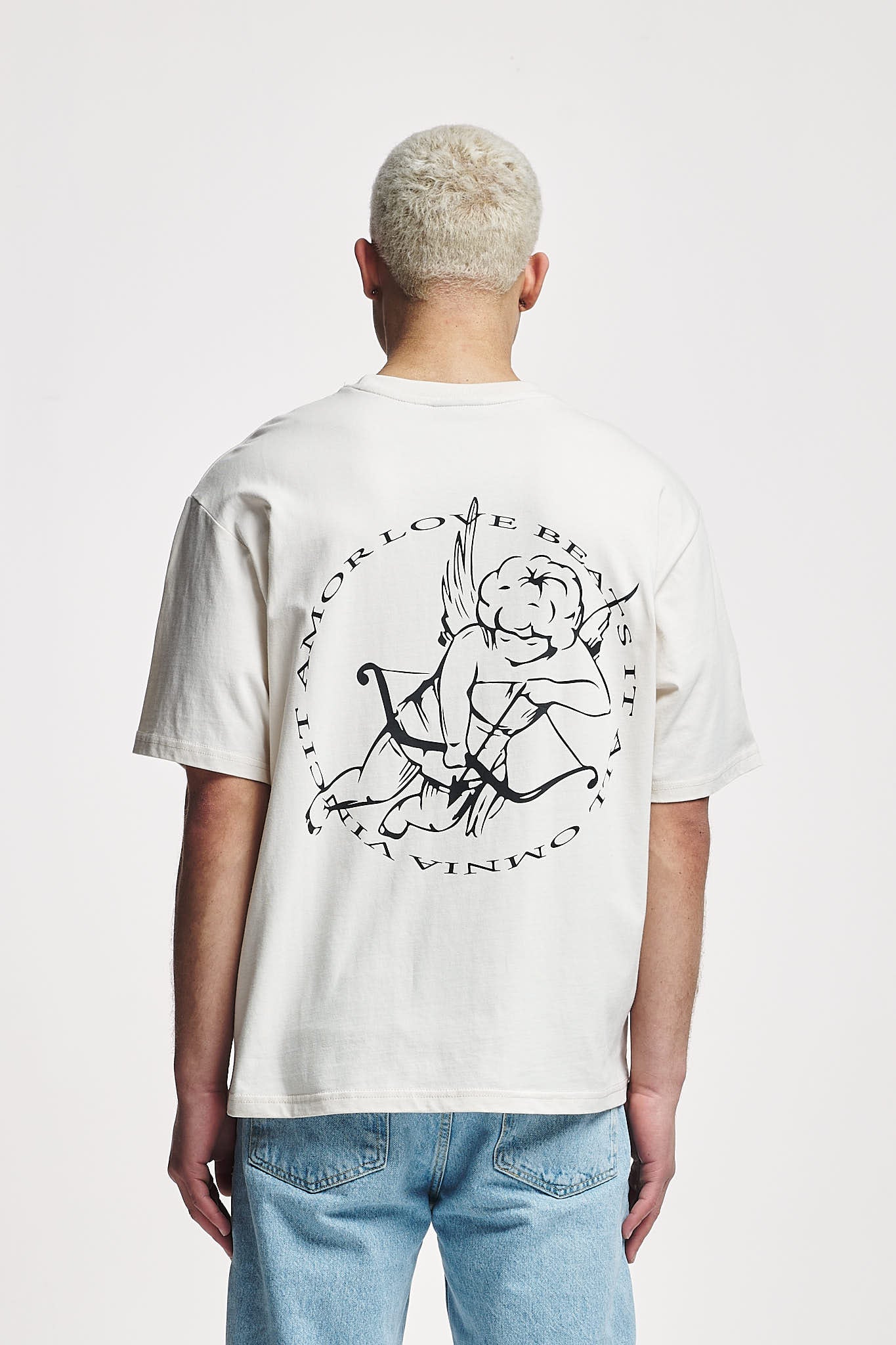 Amor Oversize Tee Off White
