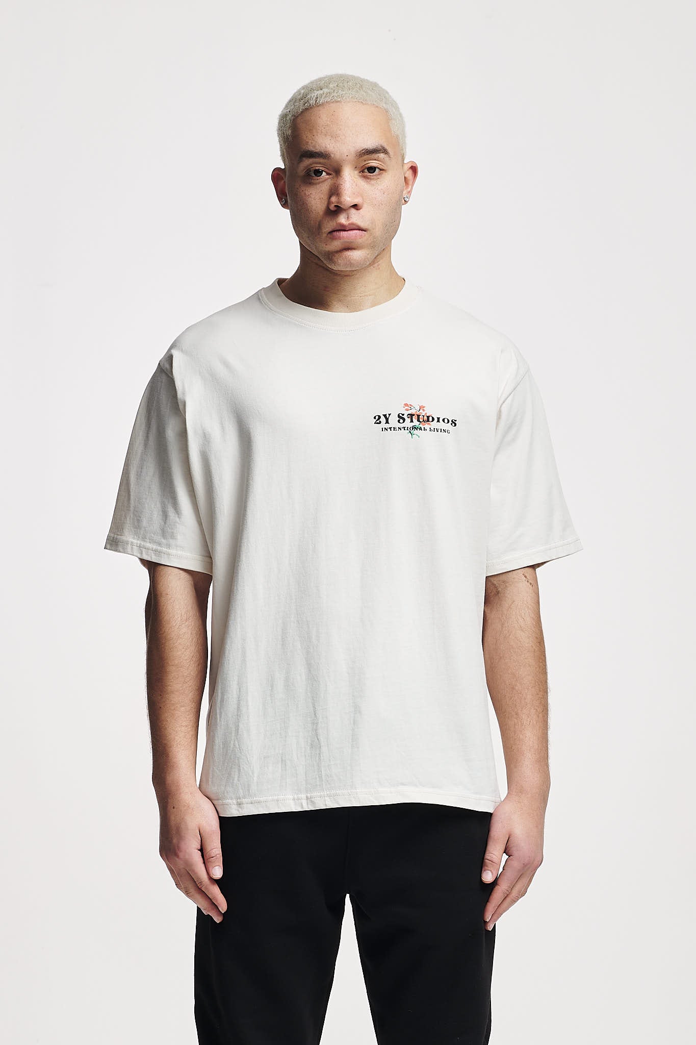 Lilia Oversize Tee Off White