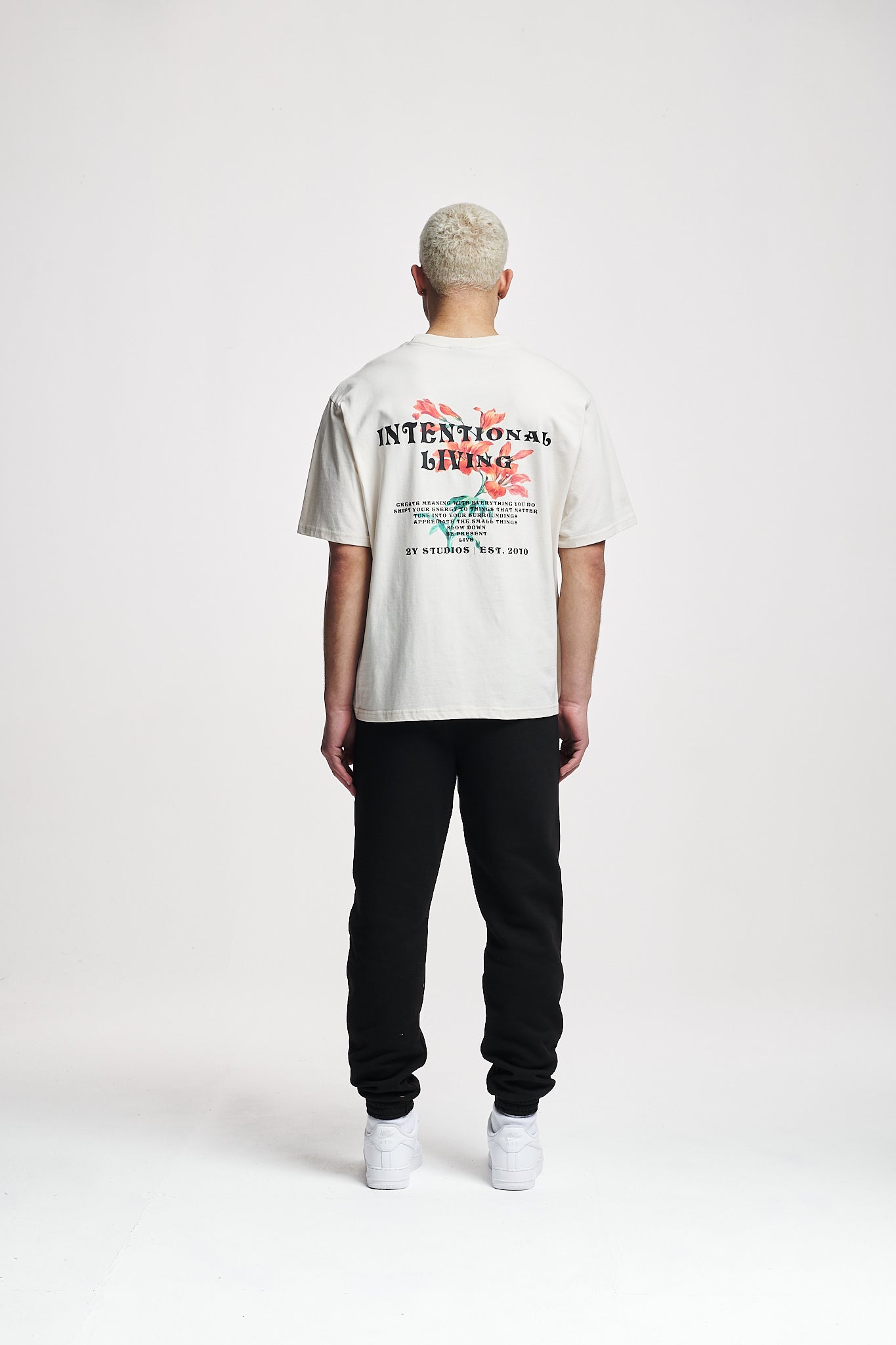 Lilia Oversize Tee Off White
