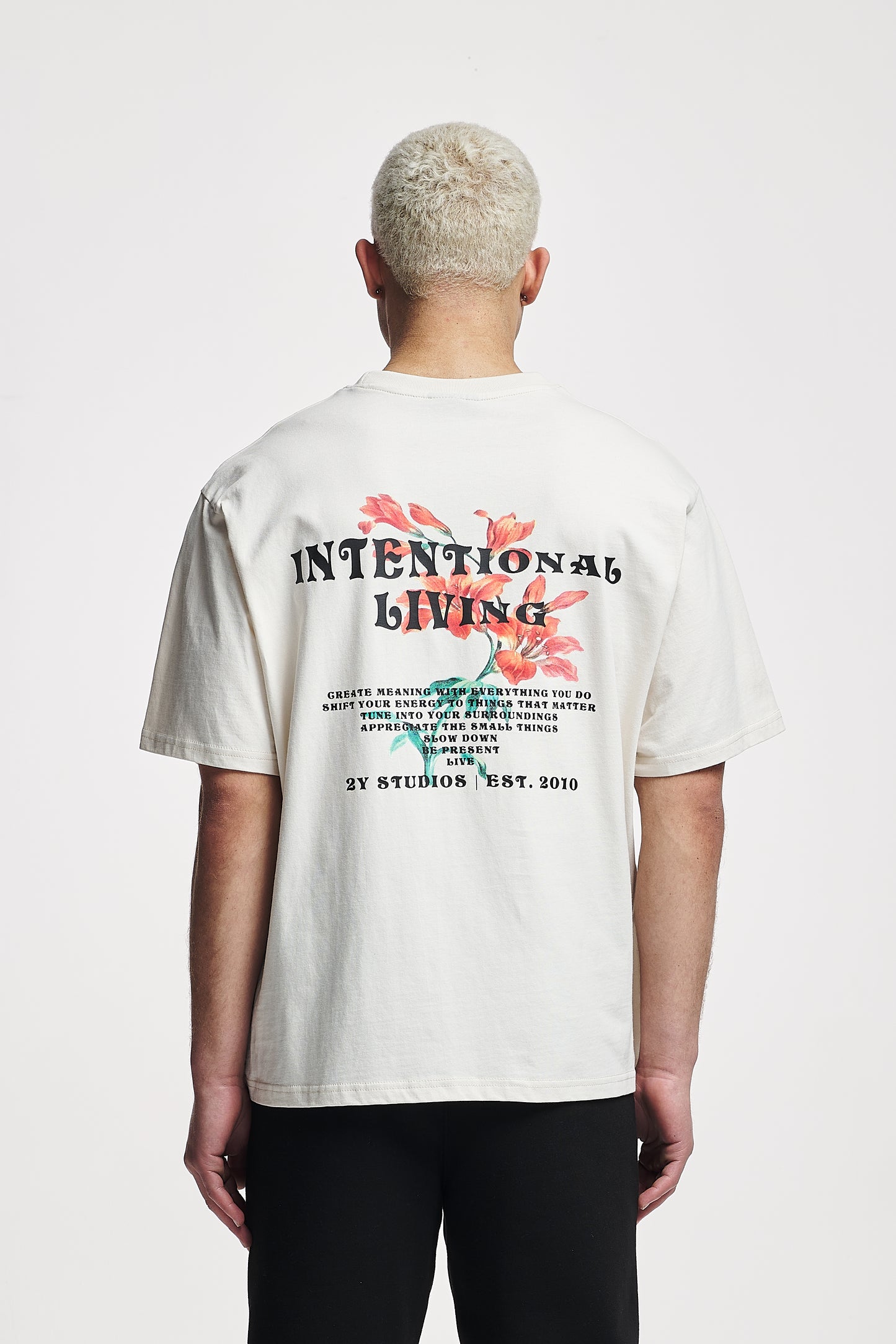Lilia Oversize Tee Off White