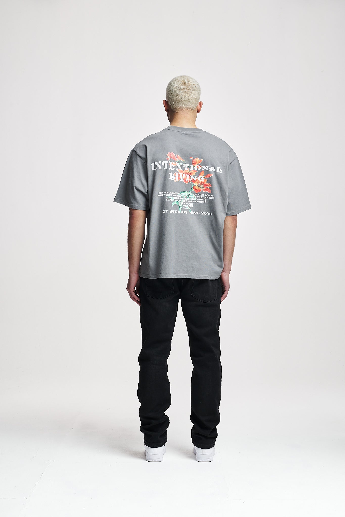 Lilia Oversize Tee Washed Grey