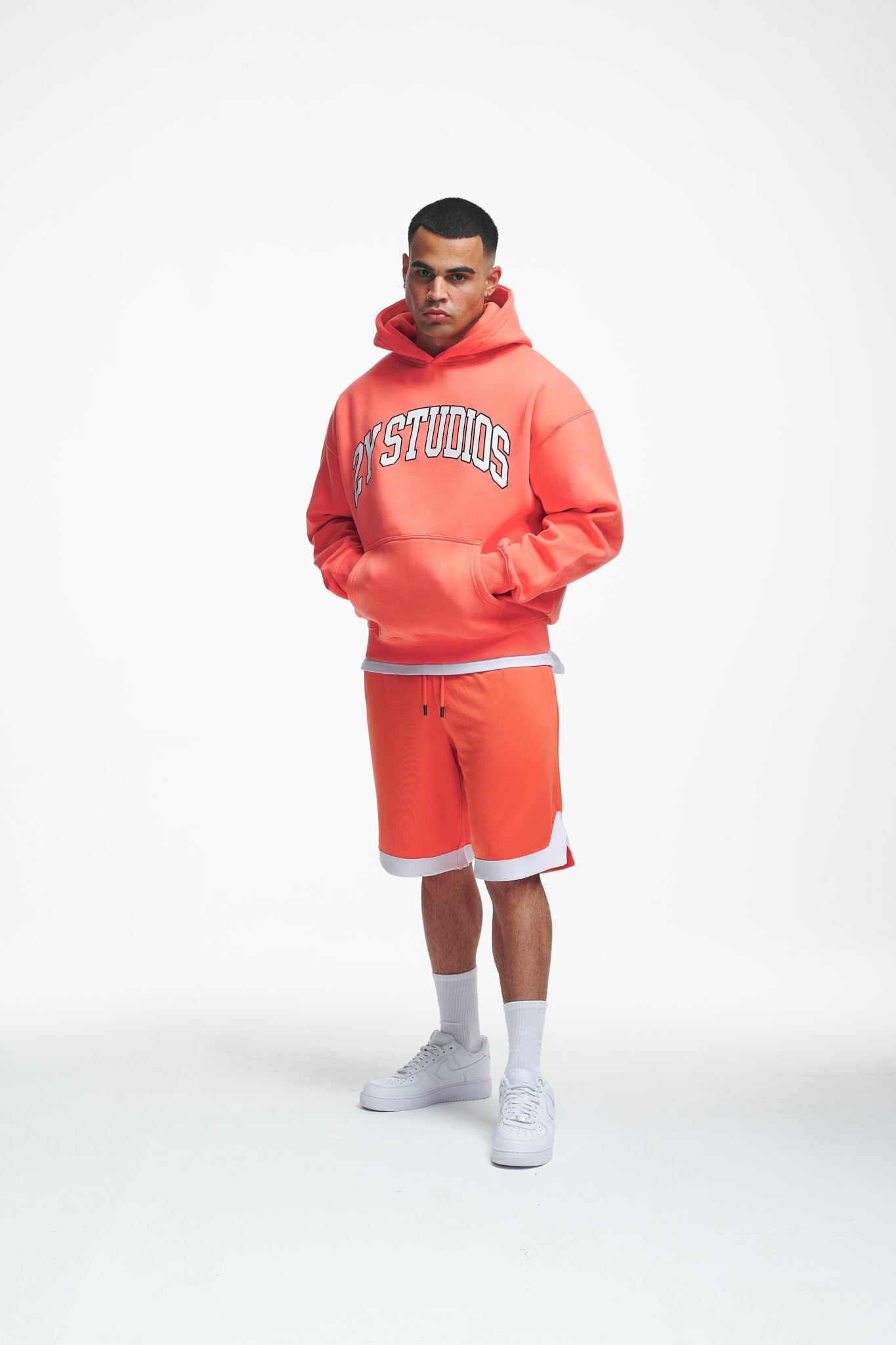Globus Oversize Hoodie Persimmon