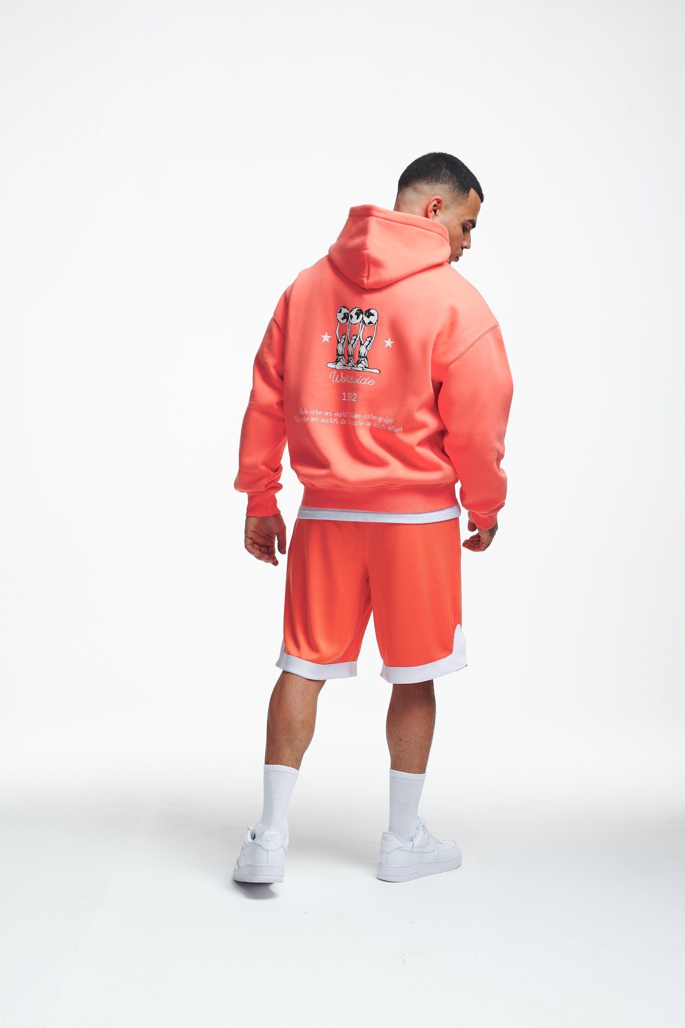 Globus Oversize Hoodie Persimmon
