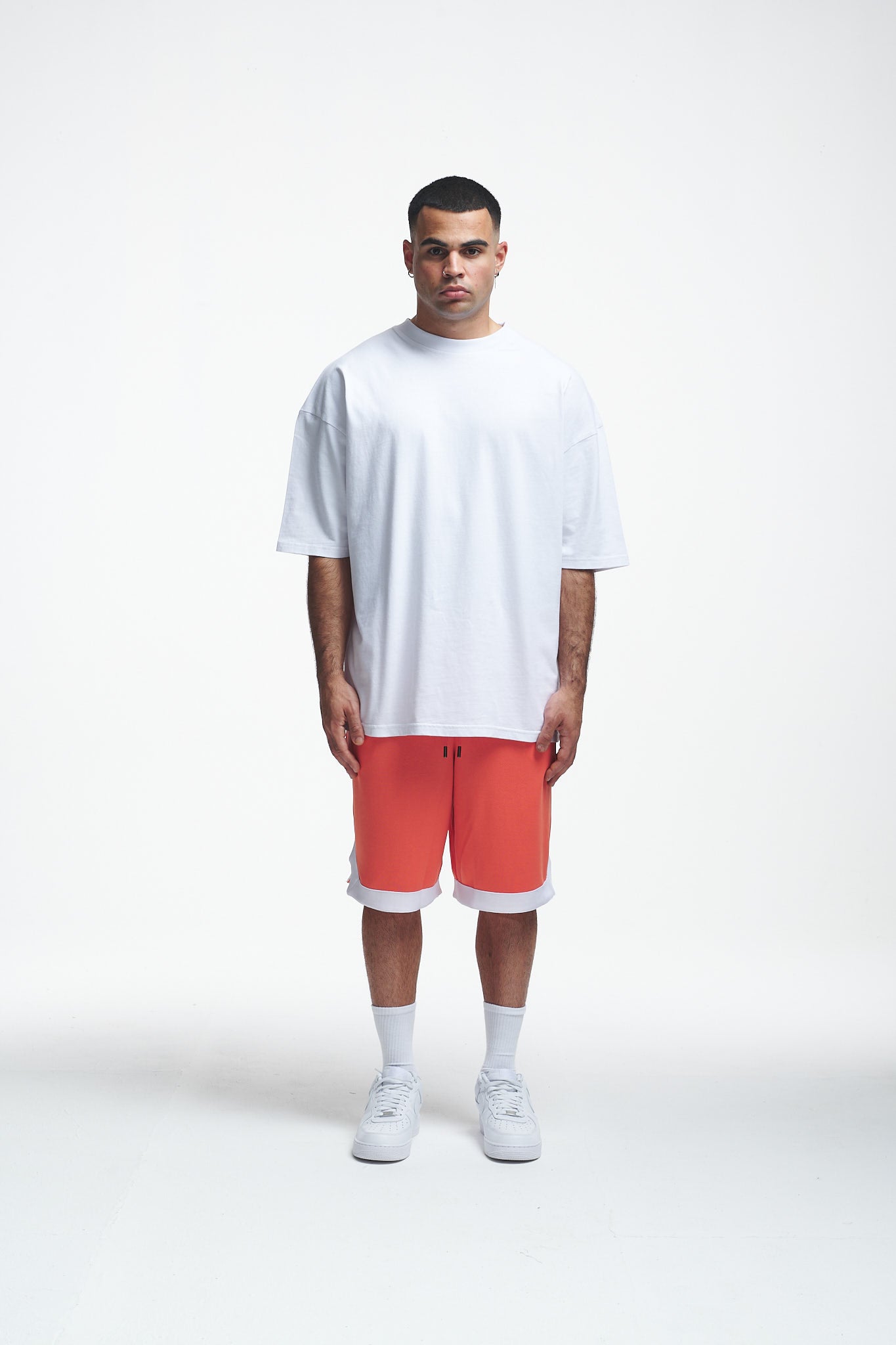 Basic Basketball Shorts Persimmon
