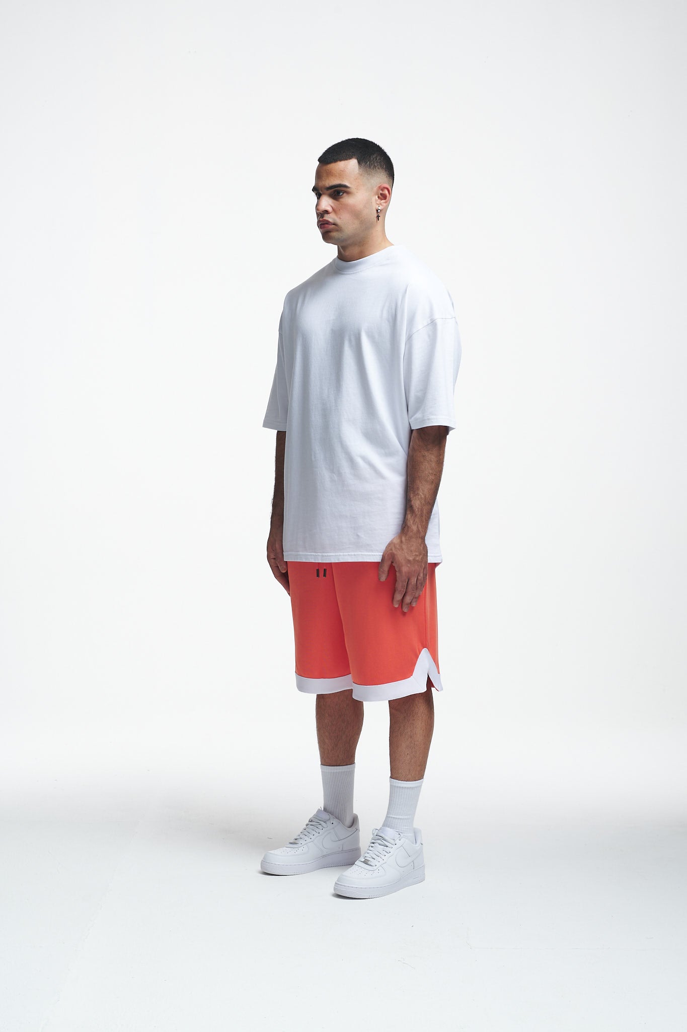 Basic Basketball Shorts Persimmon