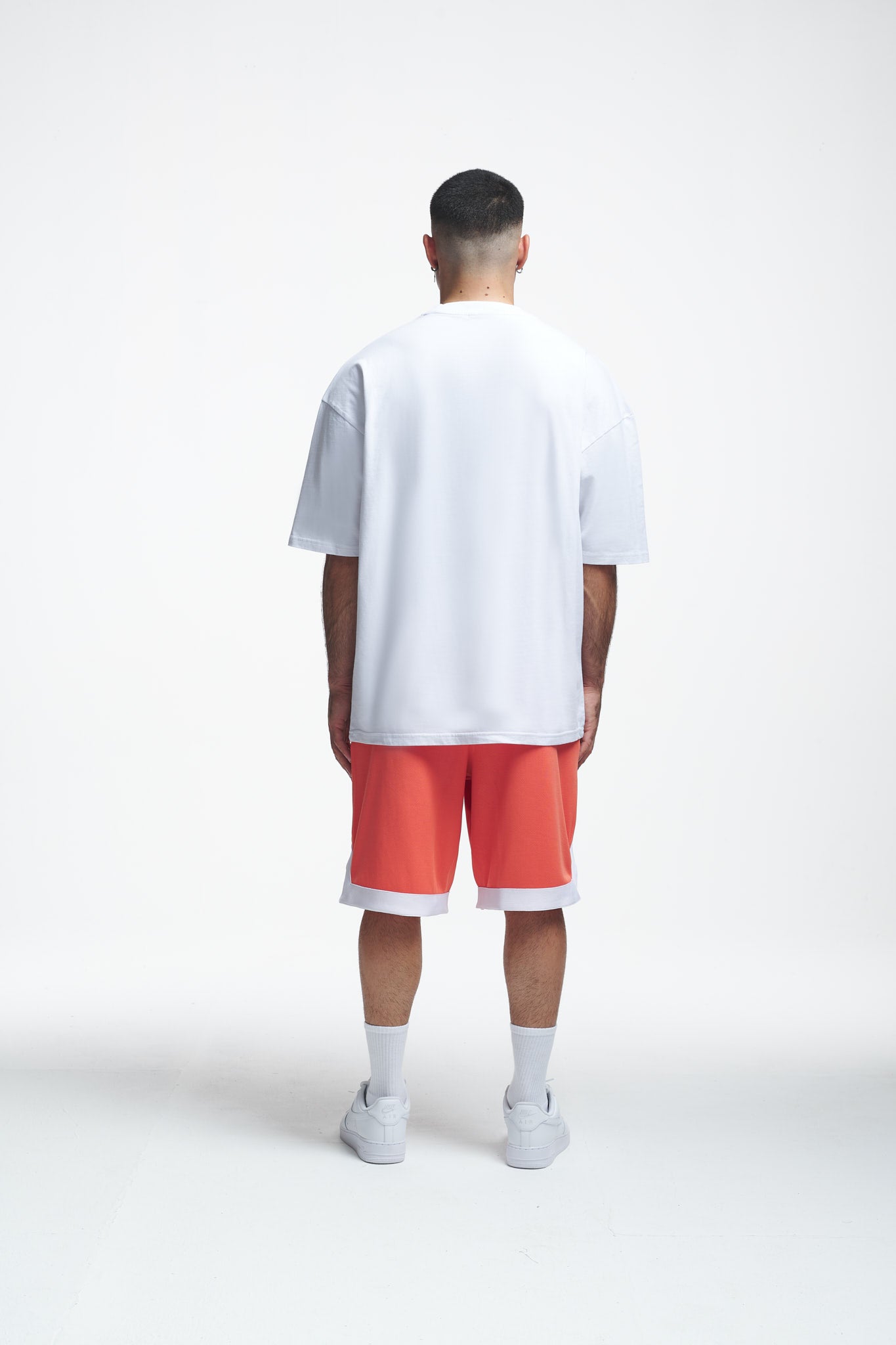 Basic Basketball Shorts Persimmon