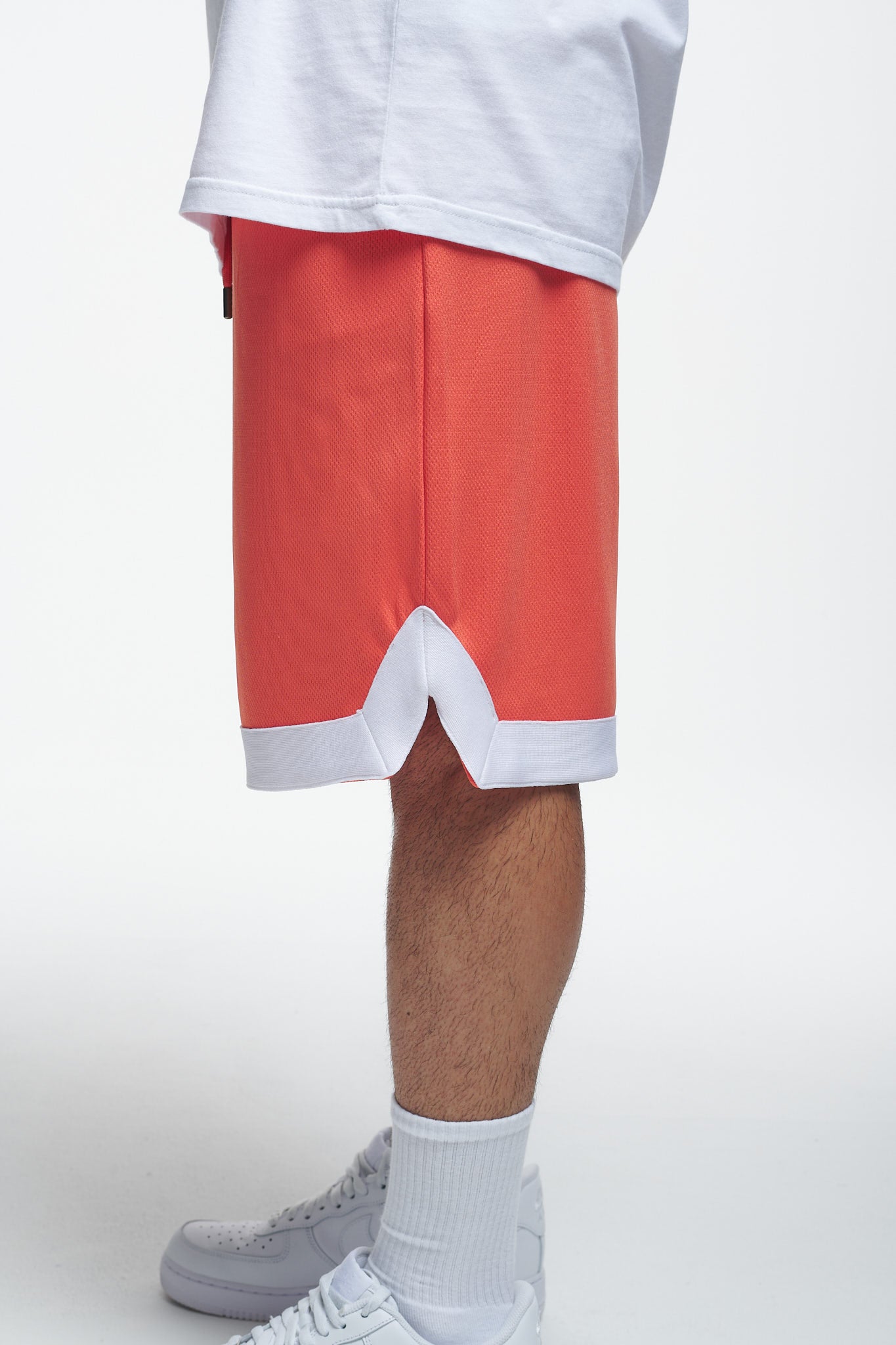 Basic Basketball Shorts Persimmon