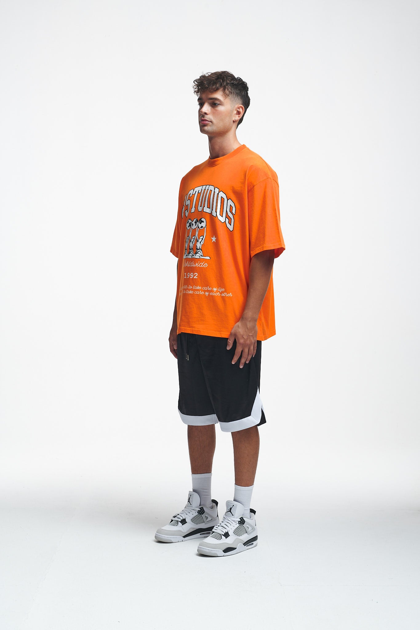 Globus Oversize Tee Tangelo
