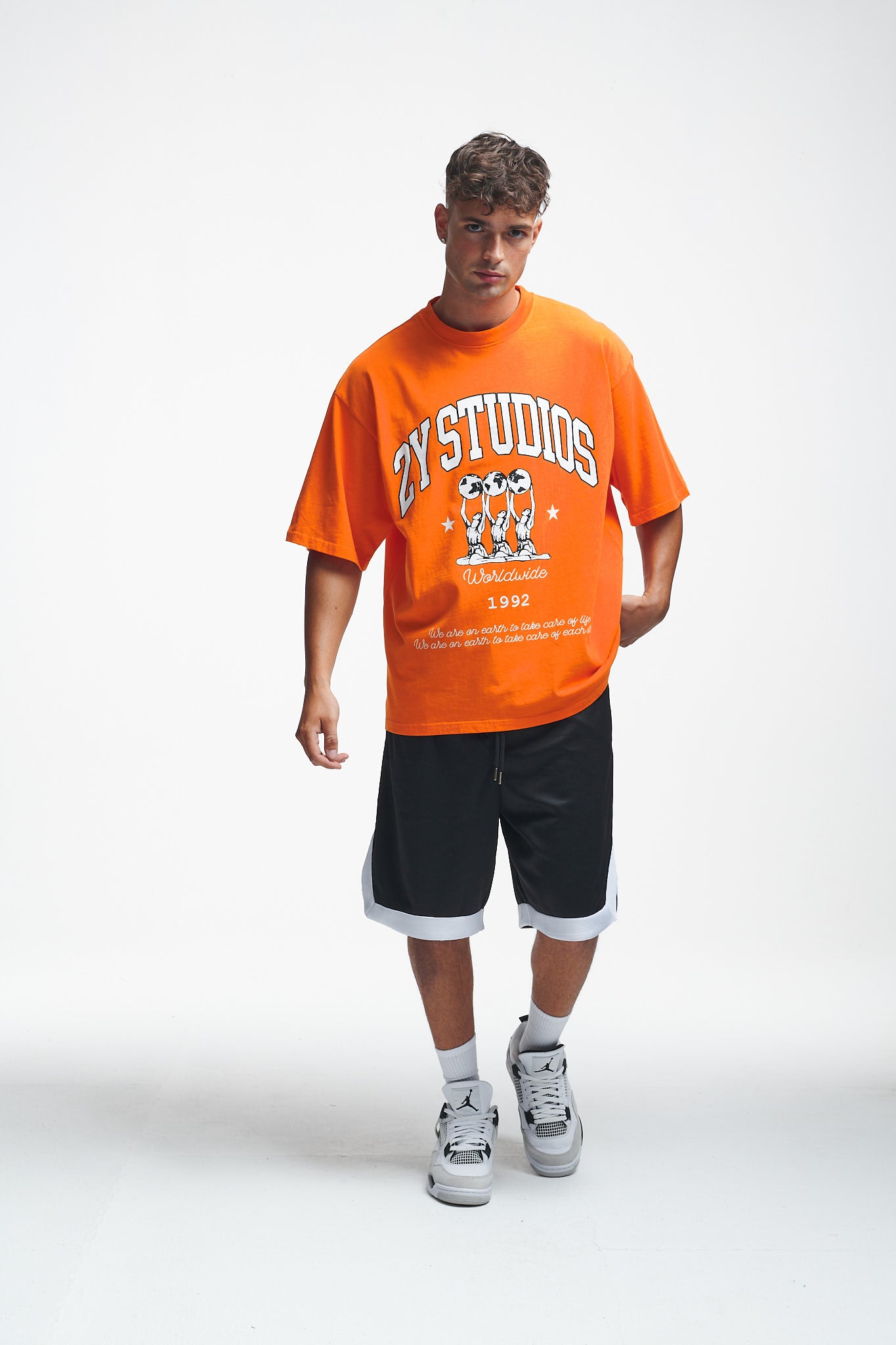 Globus Oversize Tee Tangelo