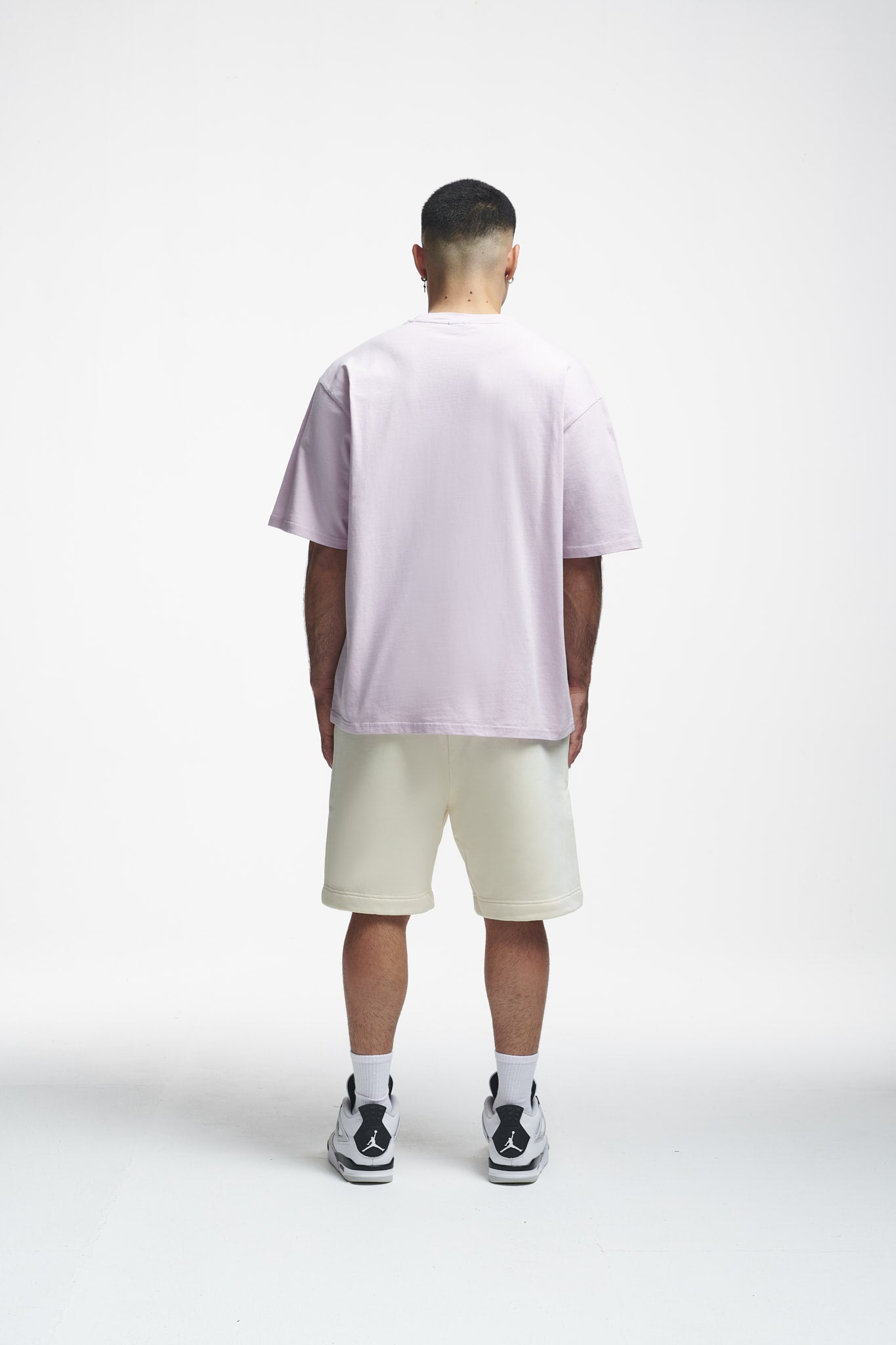 Broken Heart Club Oversize Tee Grey Lilac