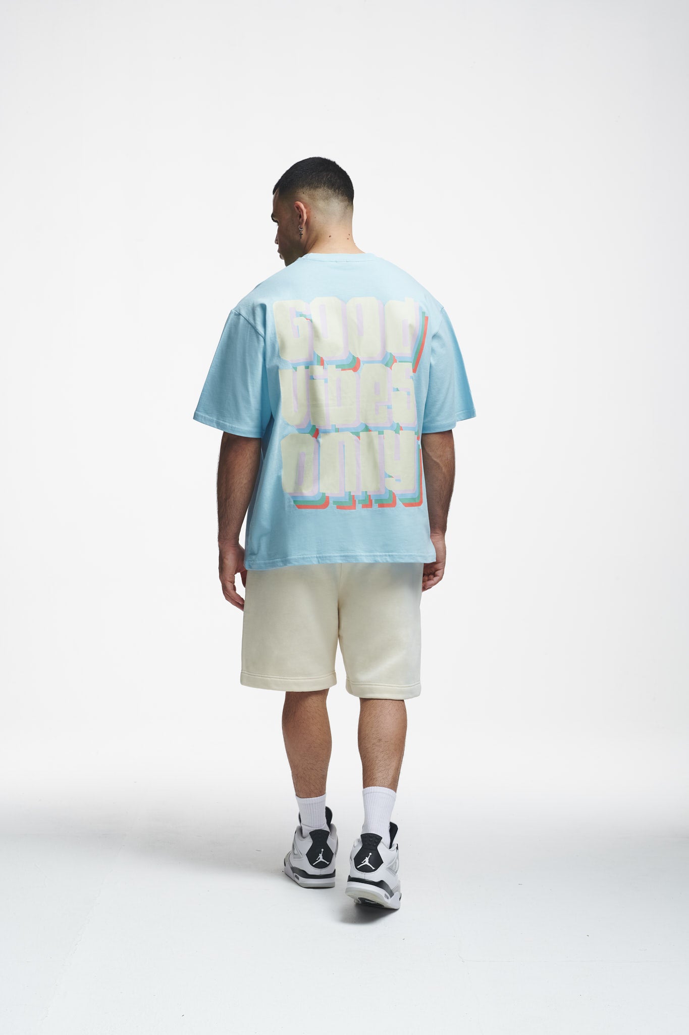 Good Vibes Only Oversize Tee Summer Song