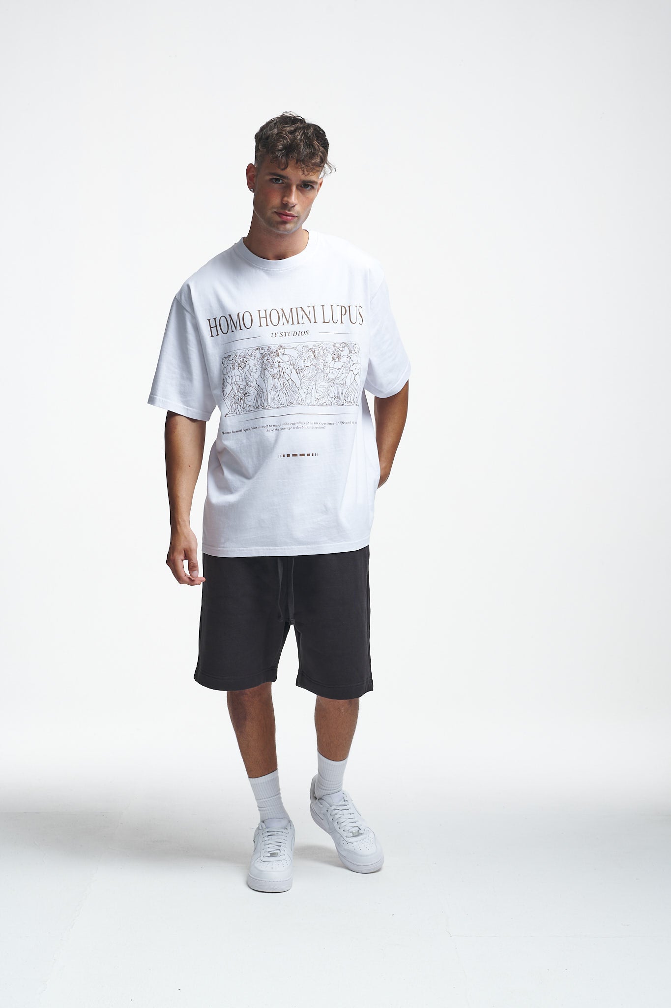 Homini Oversize Tee White