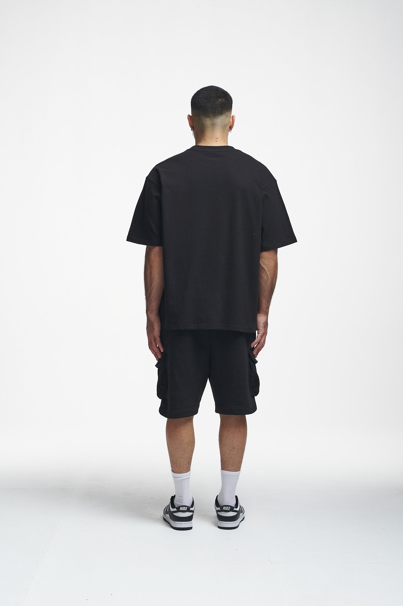 Broken Heart Club Oversize Tee Black