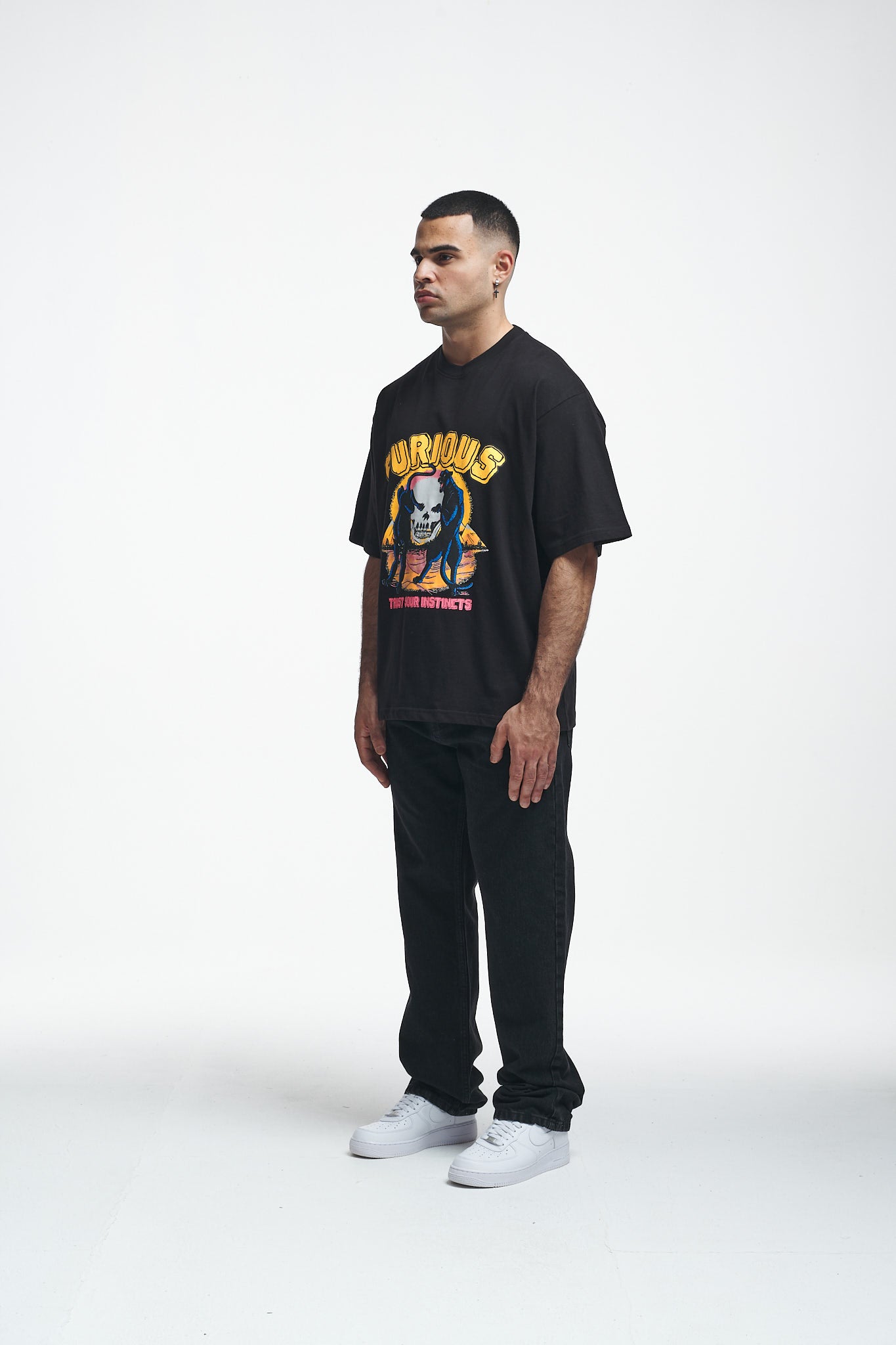 Furious Oversize Tee Black