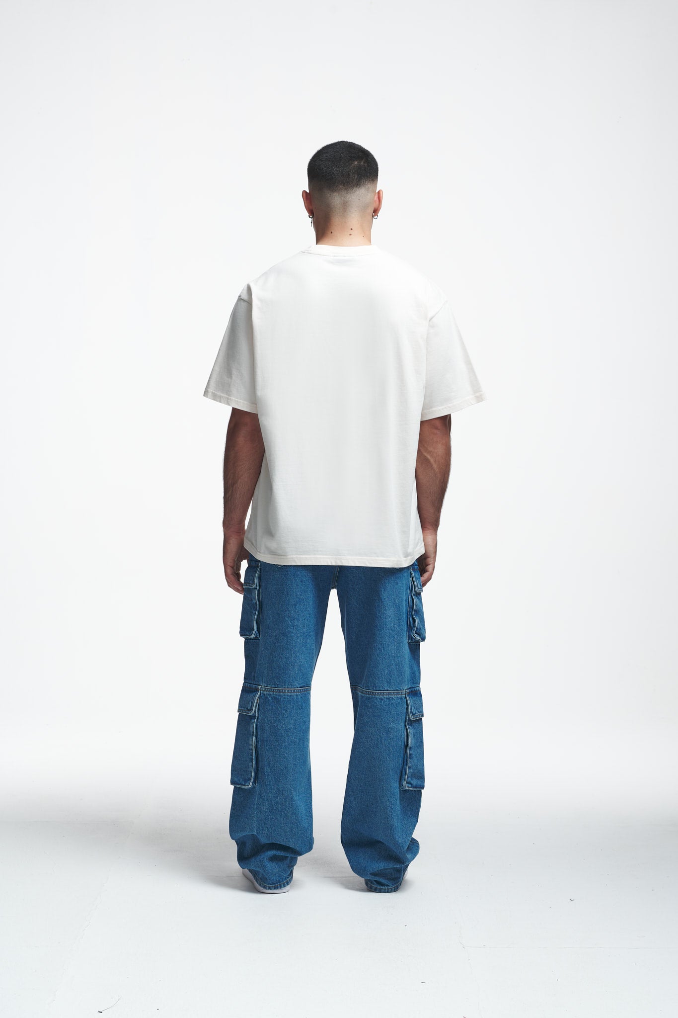 Broken Heart Club Oversize Tee Off White