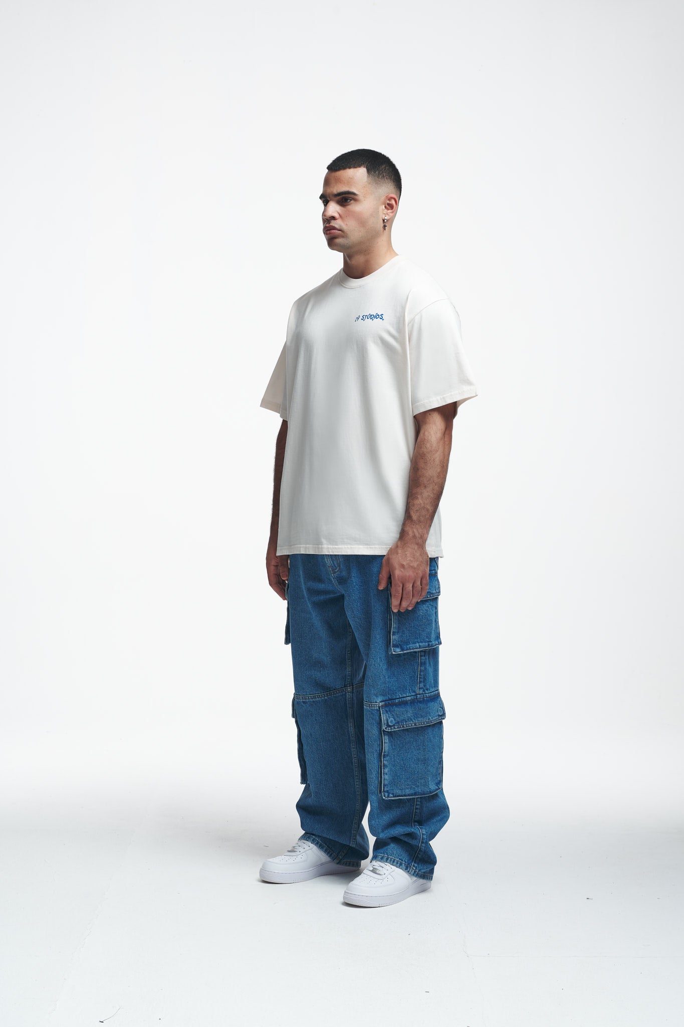 Thoughts Oversize Tee Off White