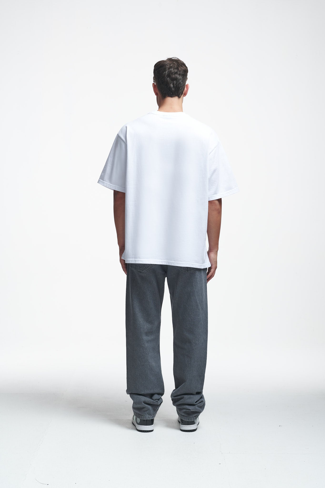 Summer Vibes Oversize Tee White