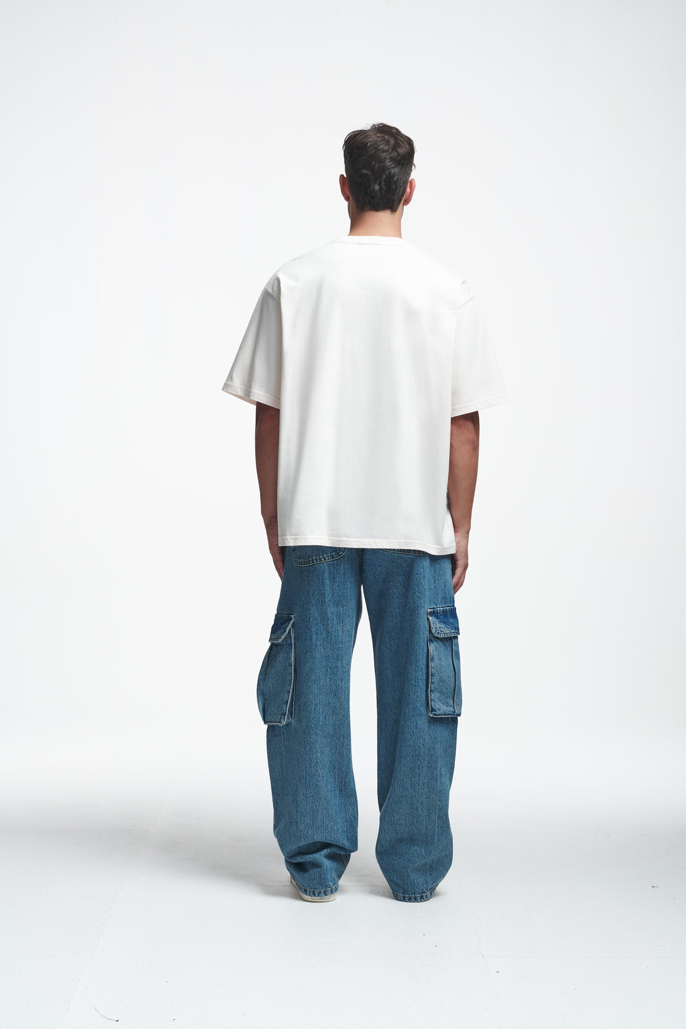 Doberman Oversize Tee Off White