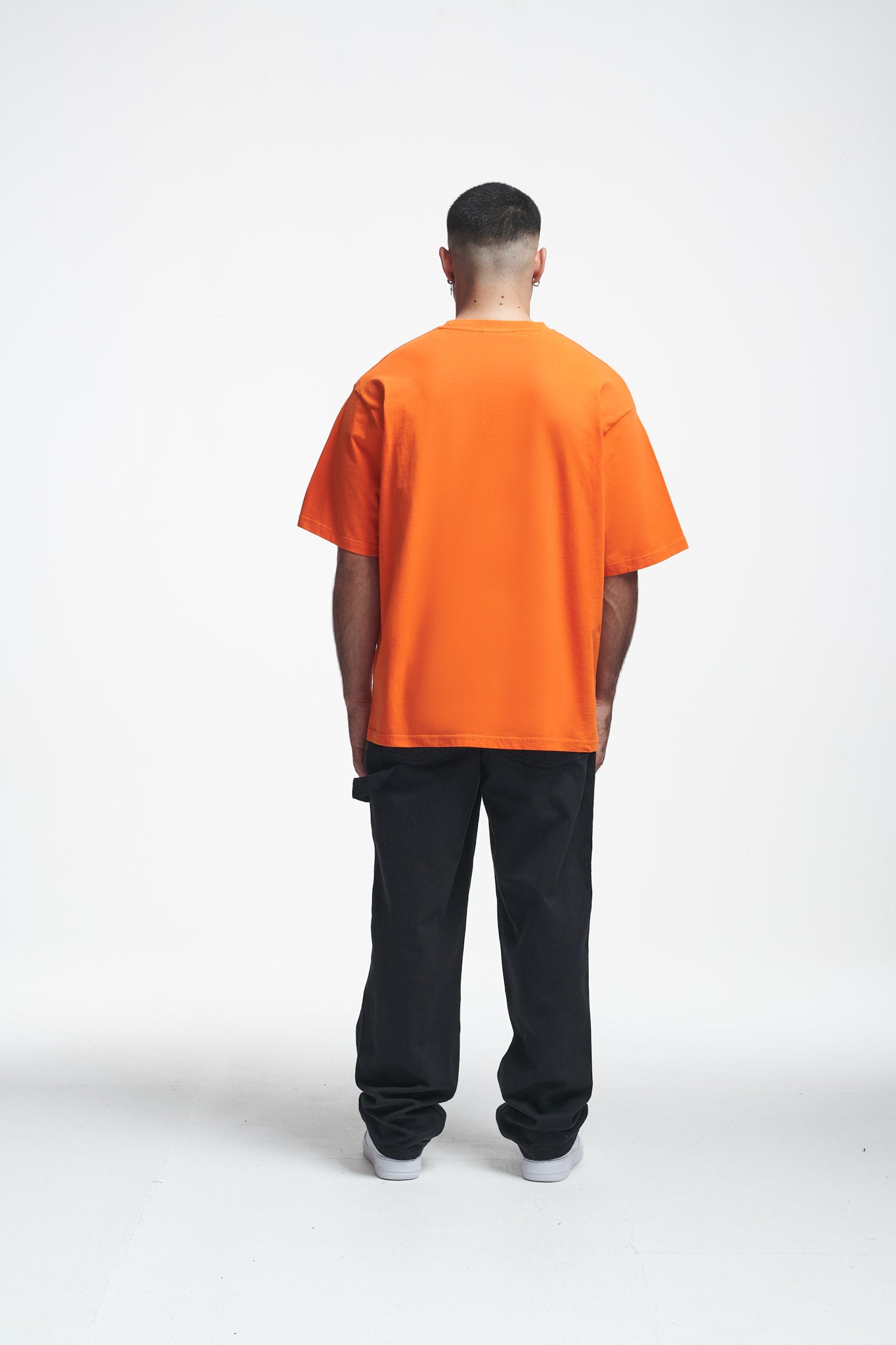 Summer Vibes Oversize Tee Tangelo