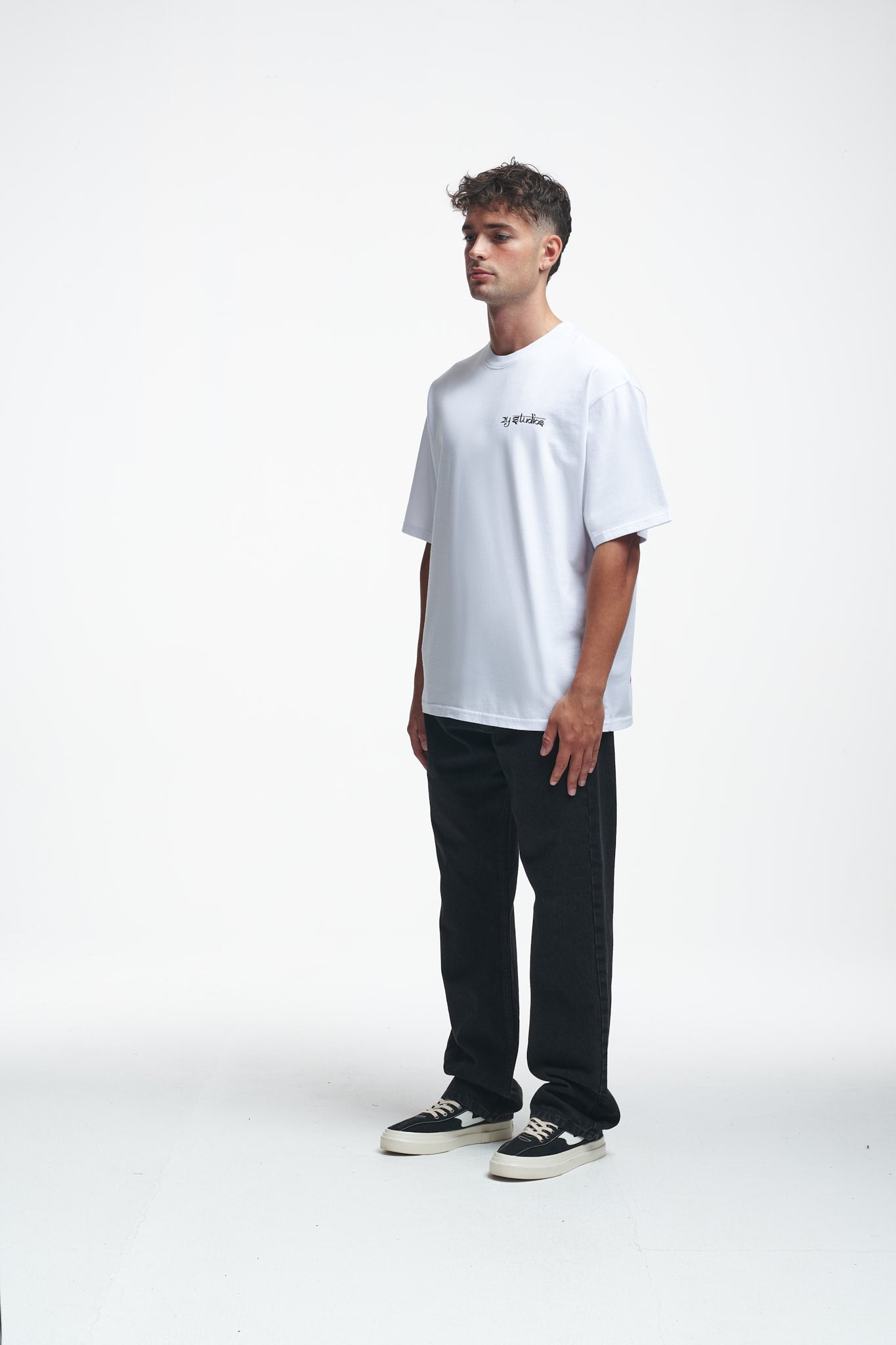 Tiger Oversize Tee White