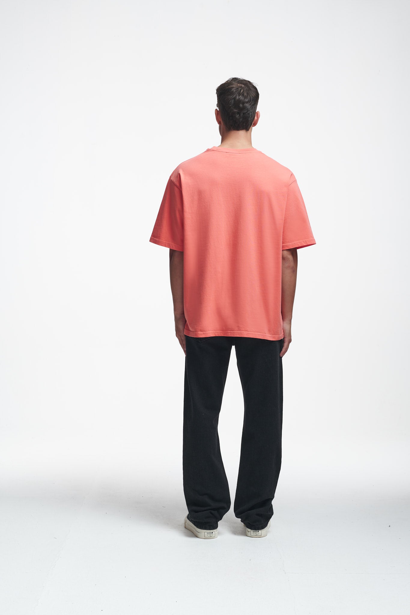 Basic Oversize Tee Persimmon