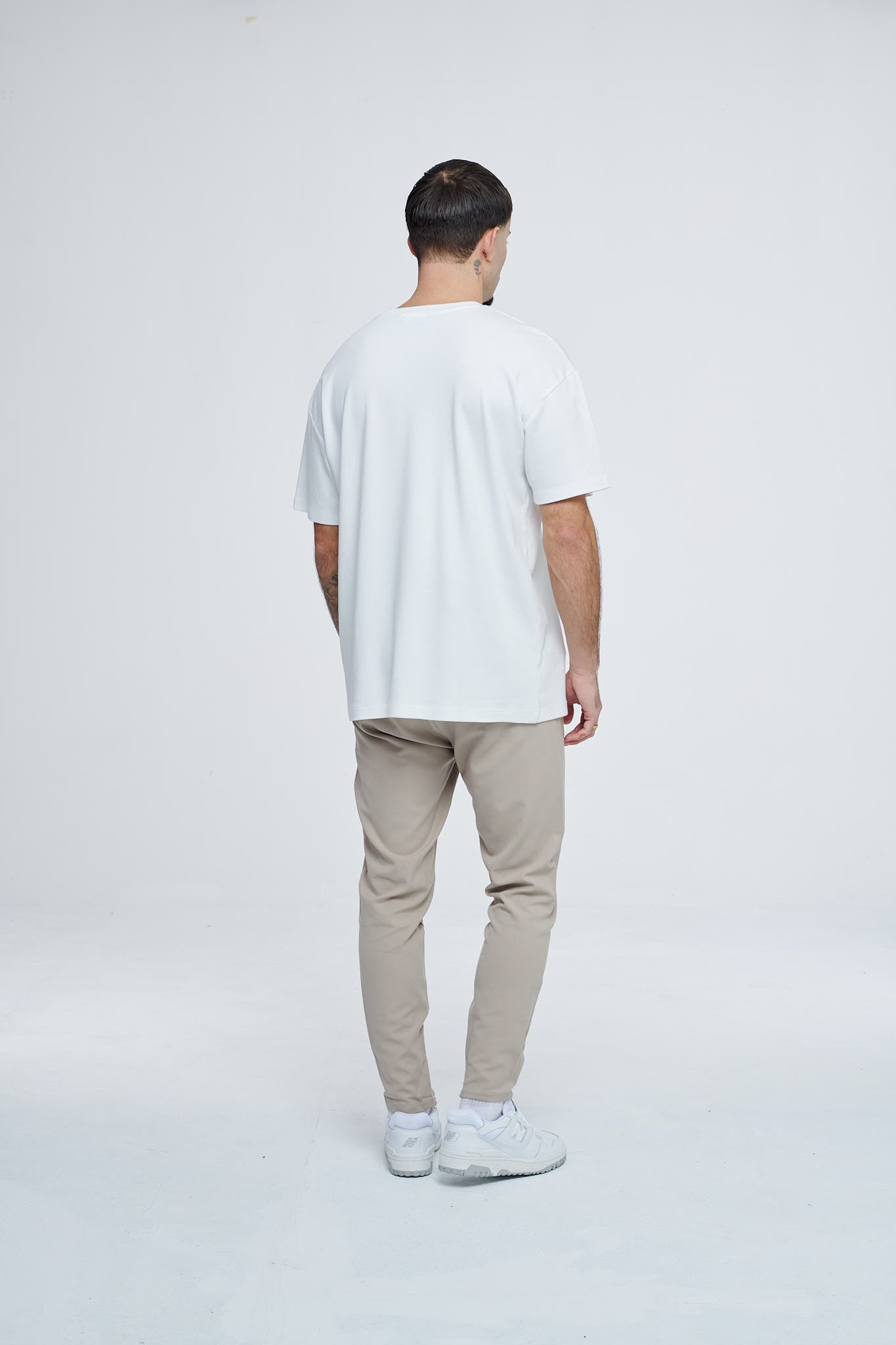 Cropped Pants P1044 Beige
