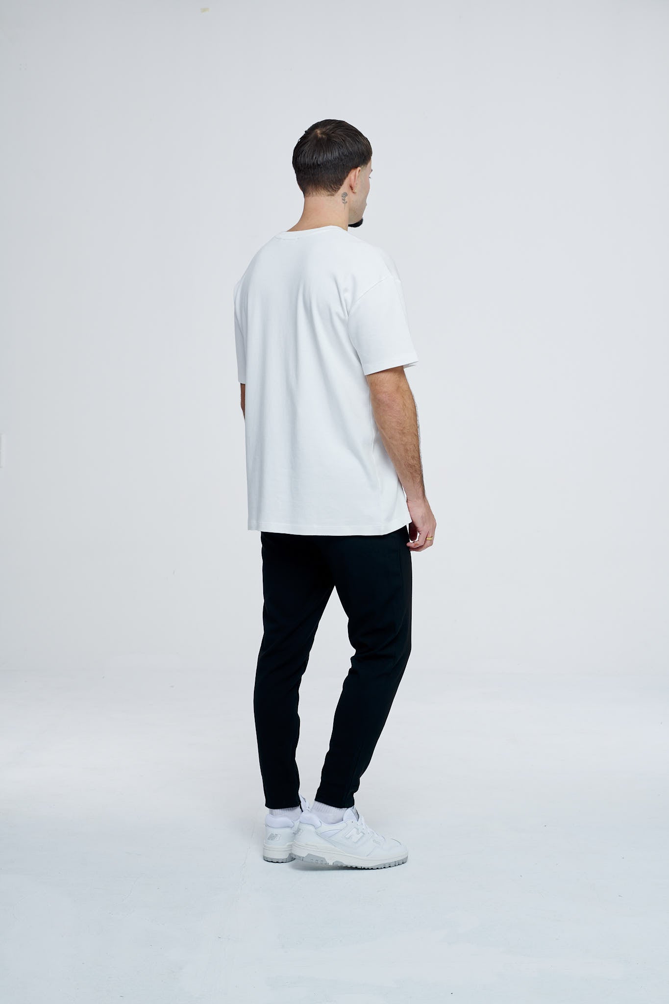 Cropped Pants P1044 Black