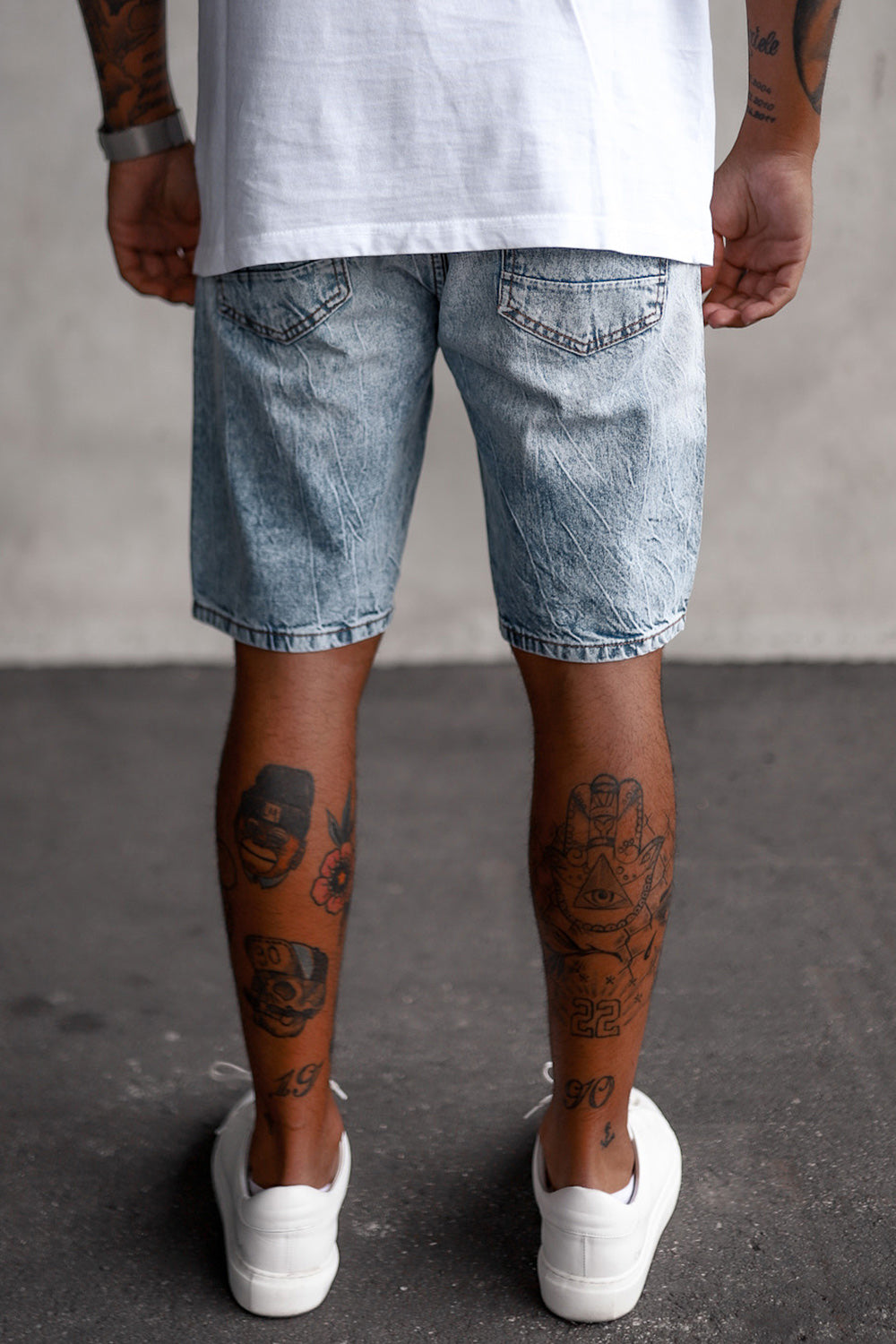 Destroyed Denim Shorts YY0076
