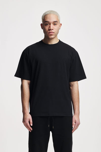 Basic Oversize Tee Black 2Y Studios