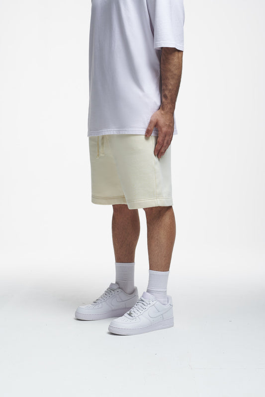 Basic Sweat Shorts Off White