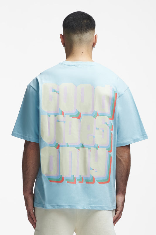 Good Vibes Only Oversize Tee Summer Song