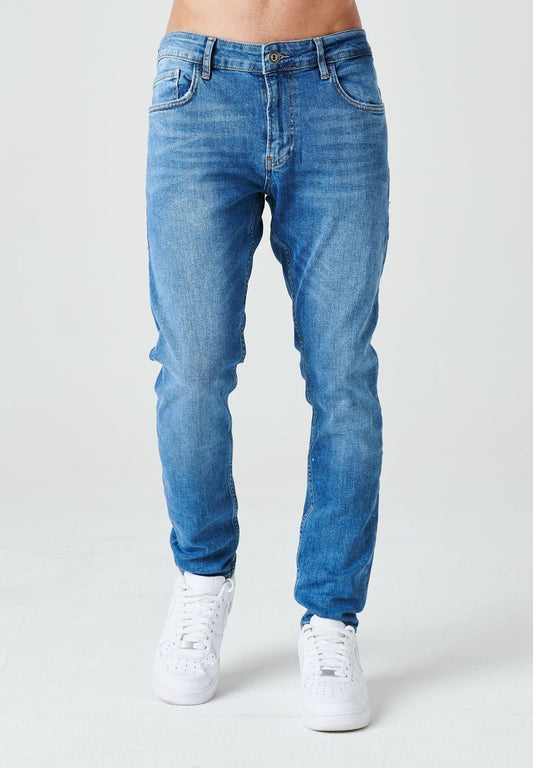 Basic Tapered Fit Jeans 2Y0086 Blue