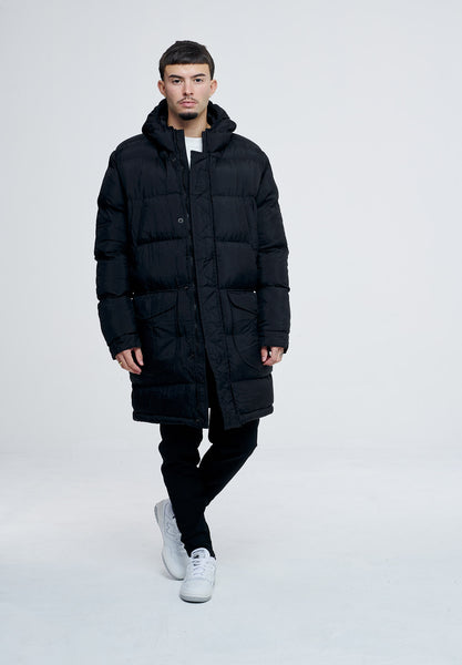 Long Puffer Jacket MNT10002 Black – 2Y Studios