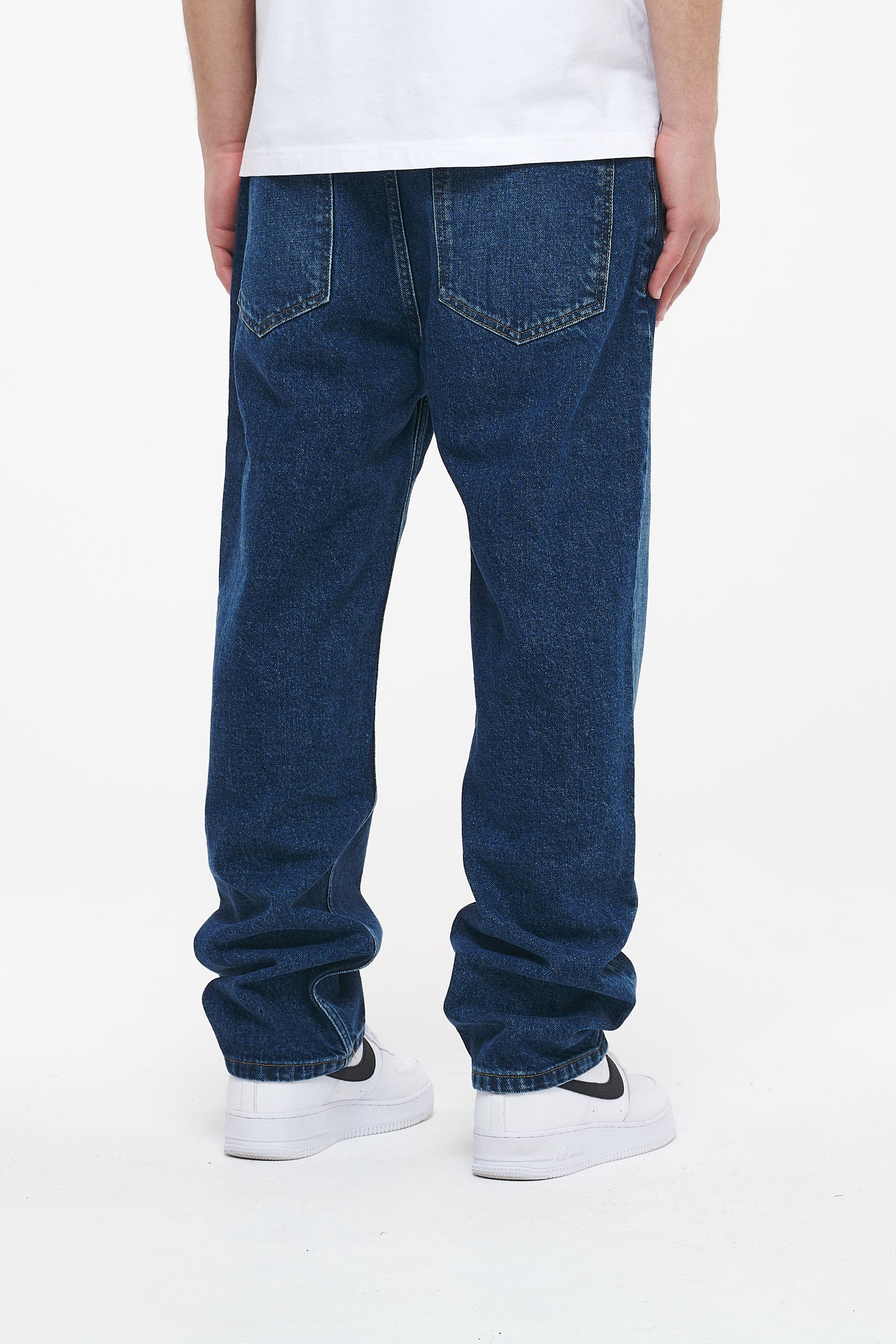 Basic Baggy Jeans 2YBGY0003 Dark Blue