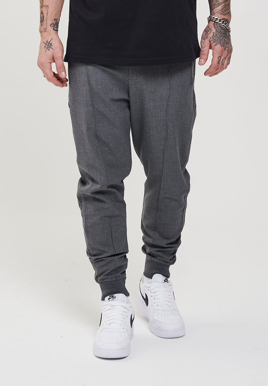 Cropped Sweat Pants 1084G Grey