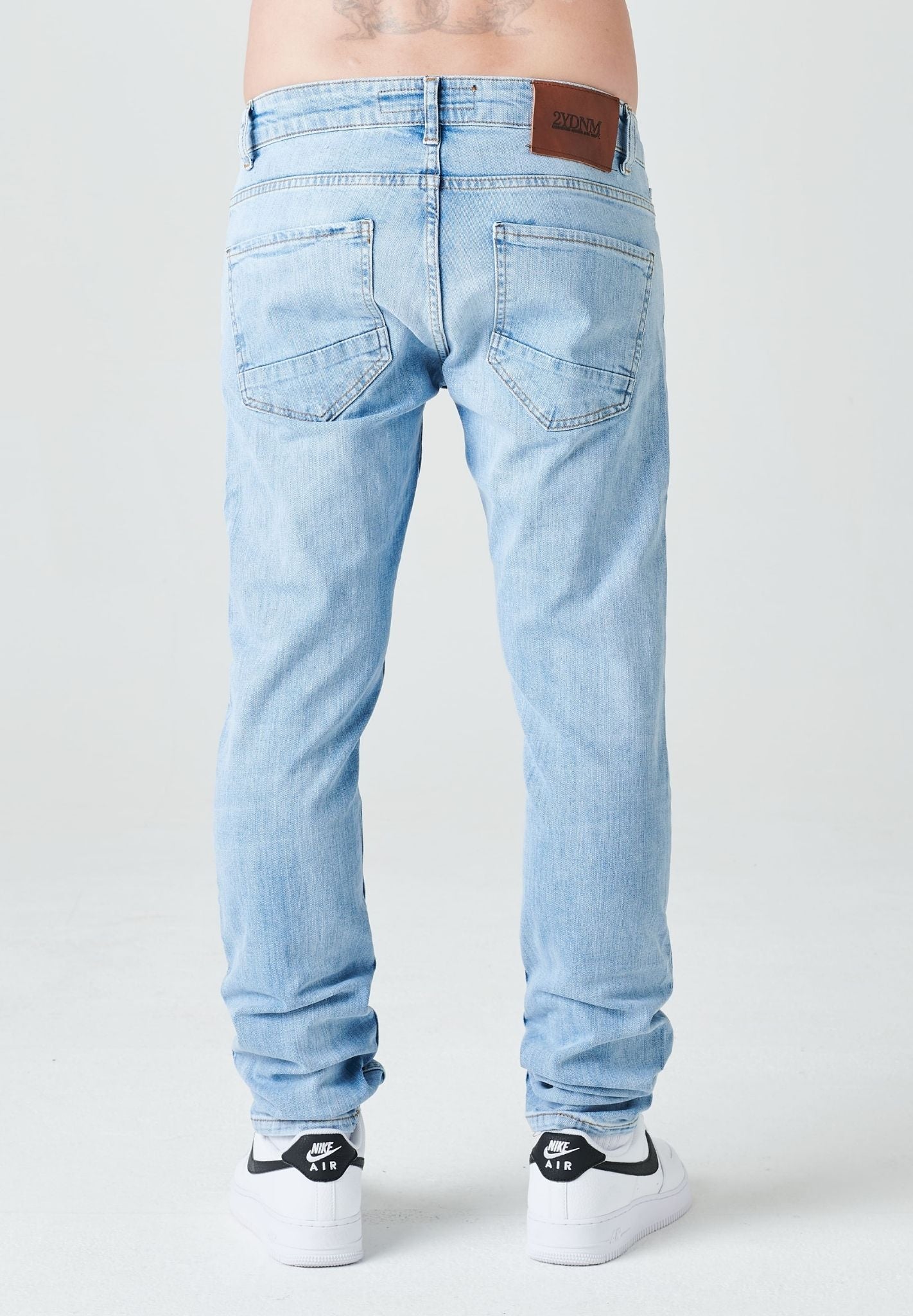 Basic Slim Fit Jeans 2Y0087 Blue