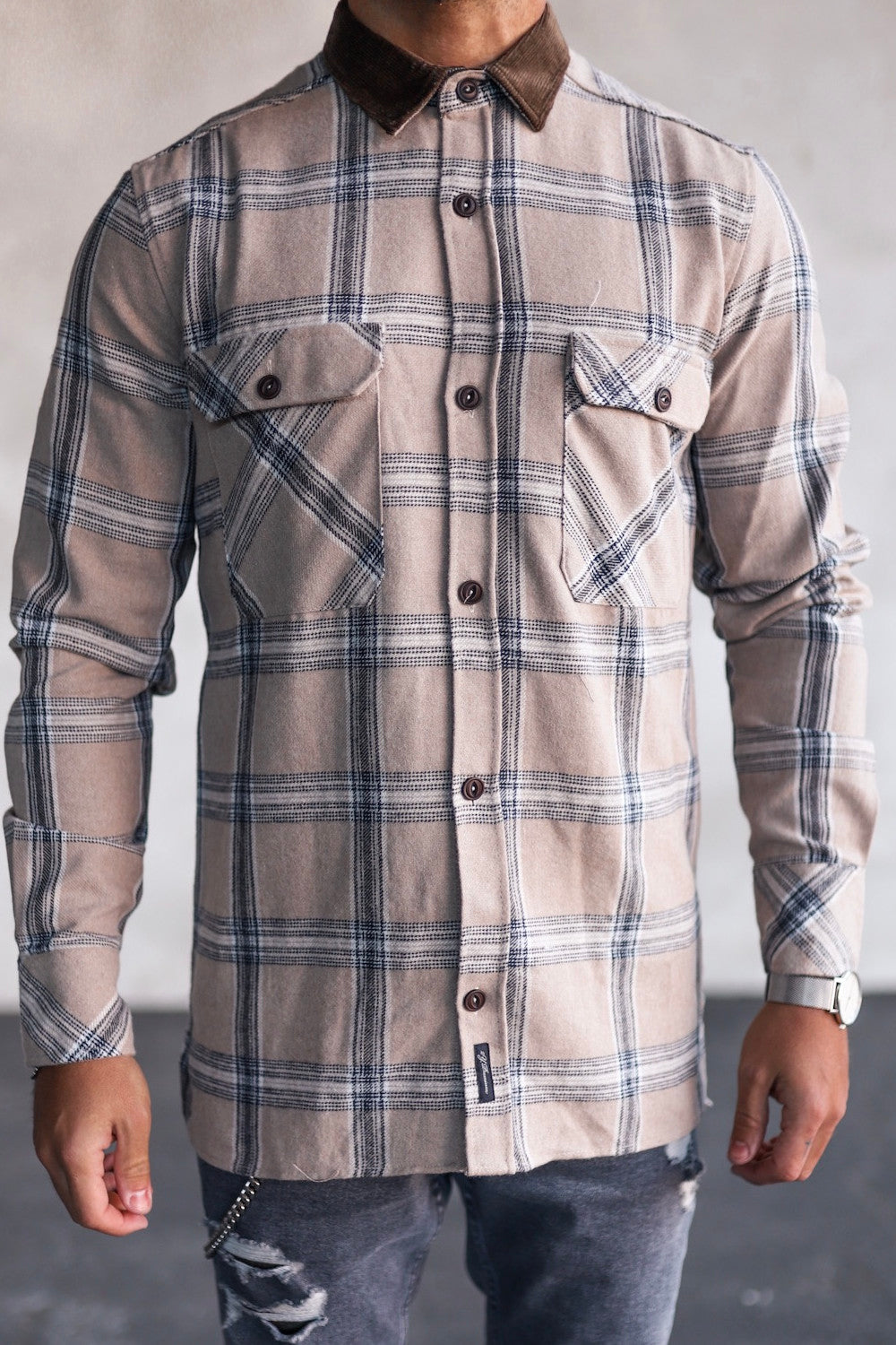 Flannel Shirt G1016BE